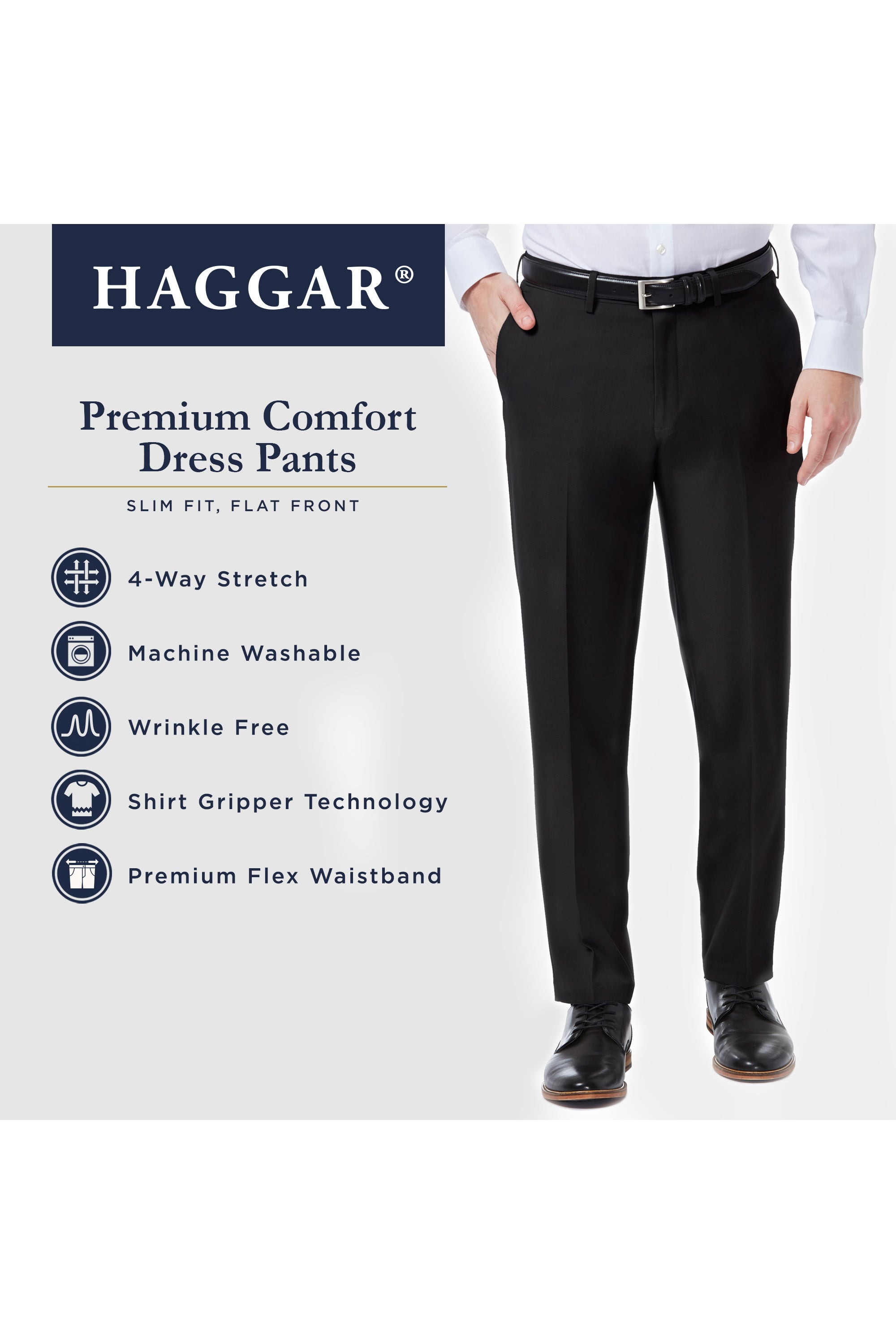 Premium Comfort Dress Pant, , hi-res