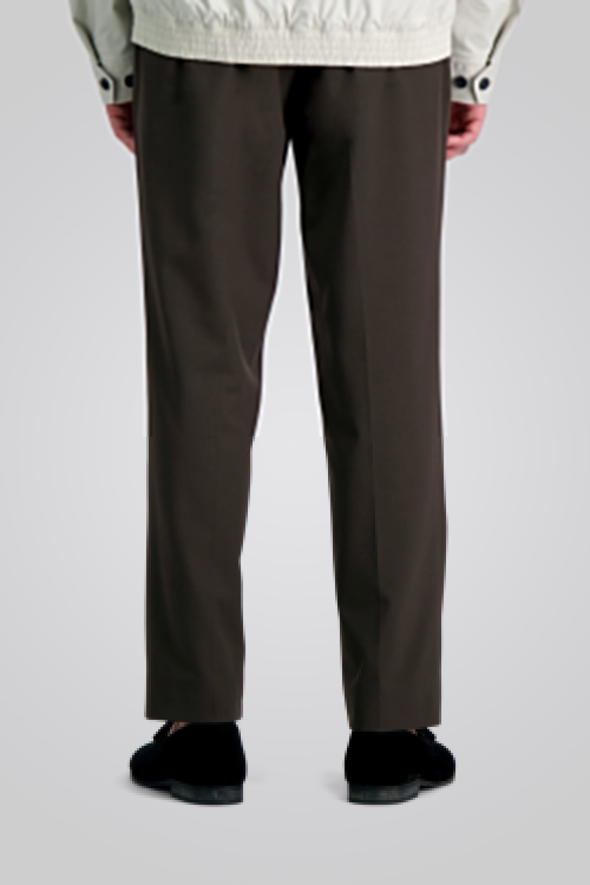 J.M. Haggar 4 Way Stretch Dress Pant, , hi-res#color_brown