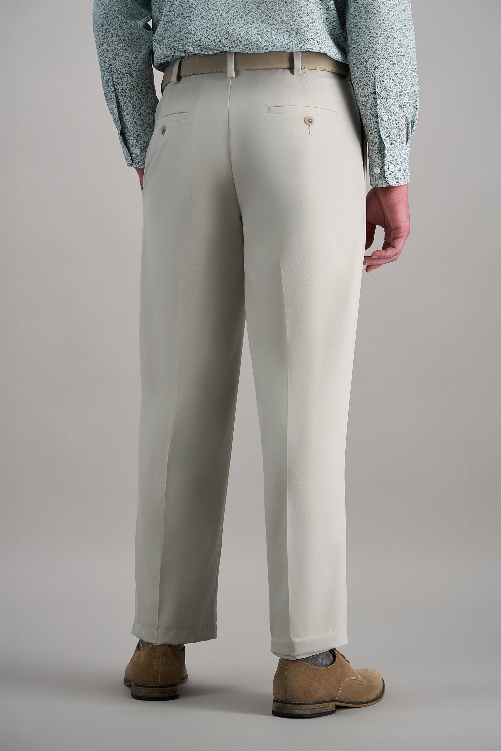 Premium Comfort Dress Pant - Checker Plaid - Haggar.com