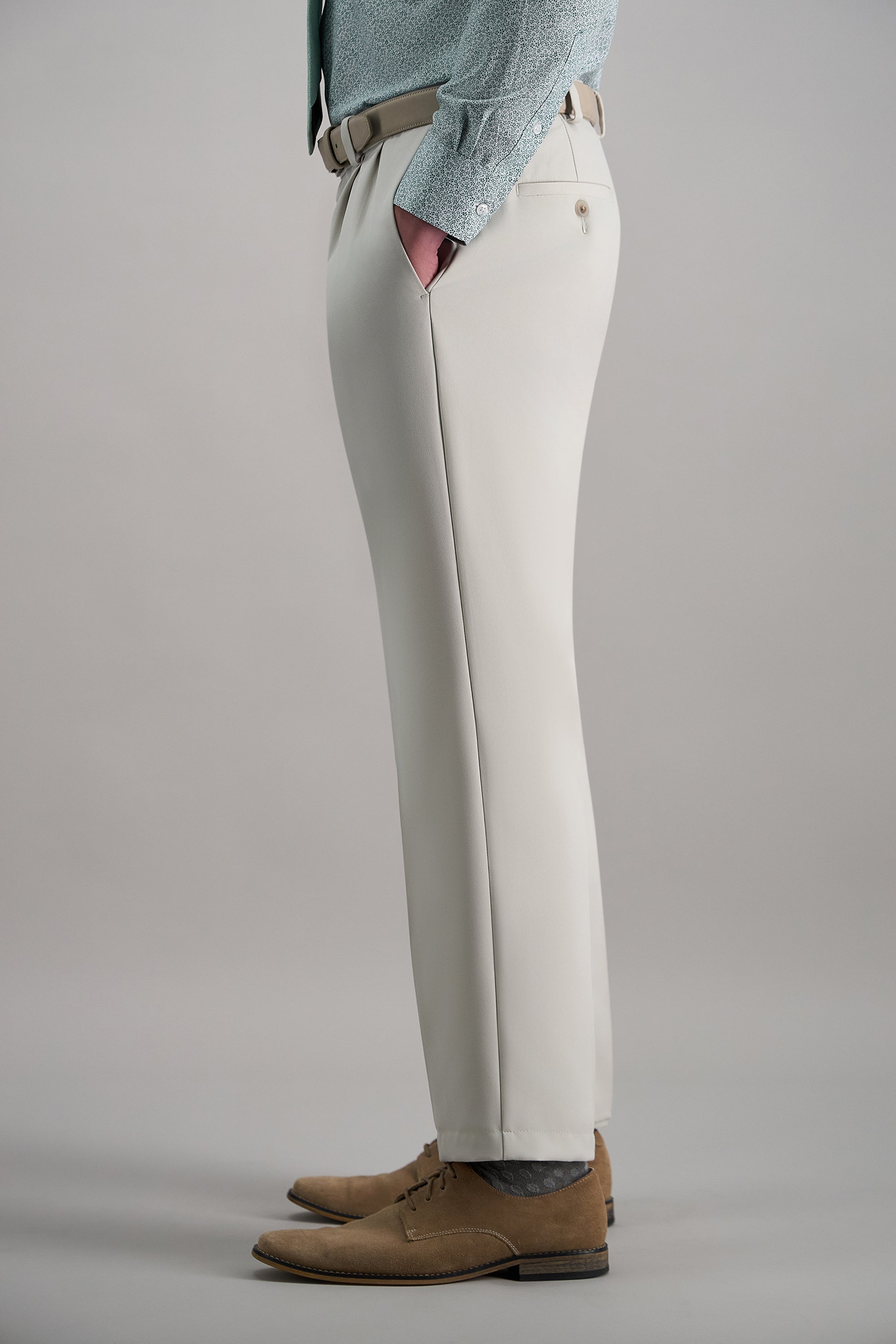 Premium Comfort Dress Pant - Checker Plaid - Haggar.com