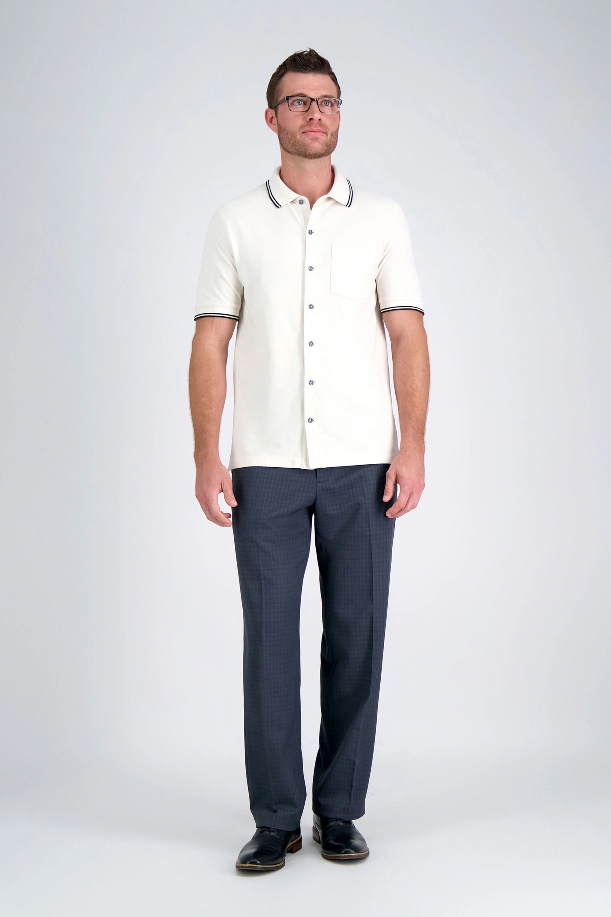 Premium Comfort Dress Pant - Checker Plaid, , hi-res