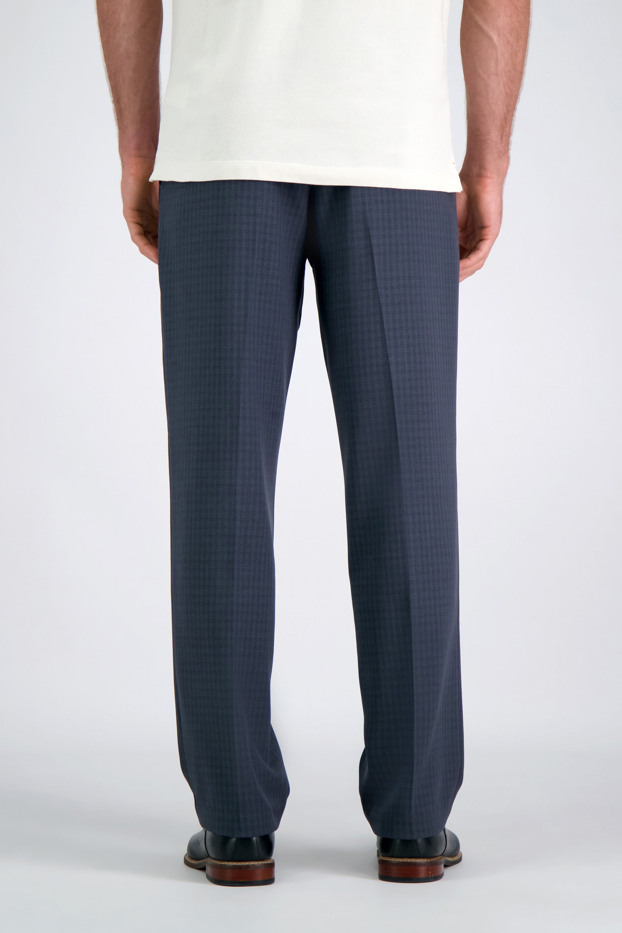 Premium Comfort Dress Pant - Checker Plaid