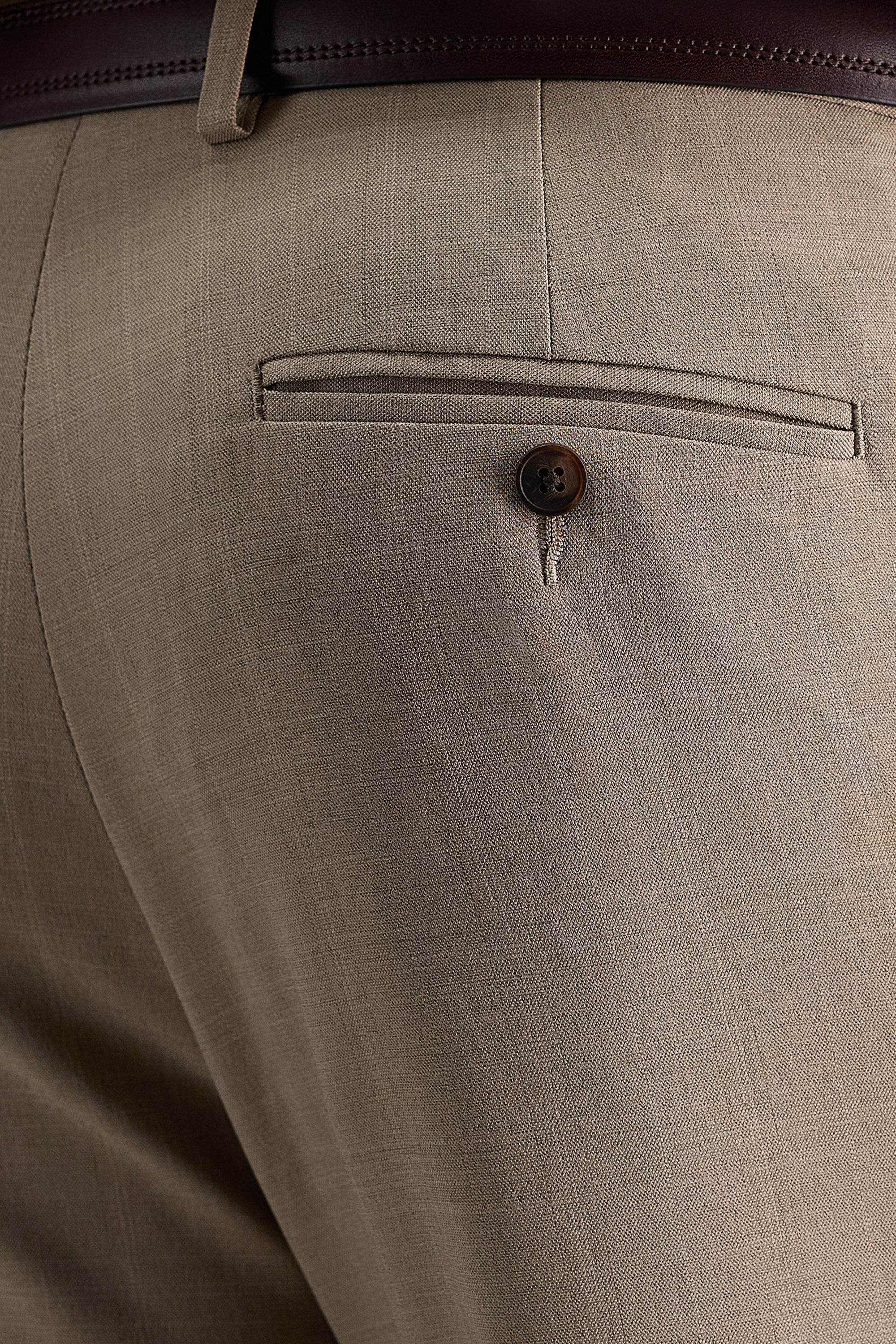 Premium Comfort Tonal Plaid Dress Pant