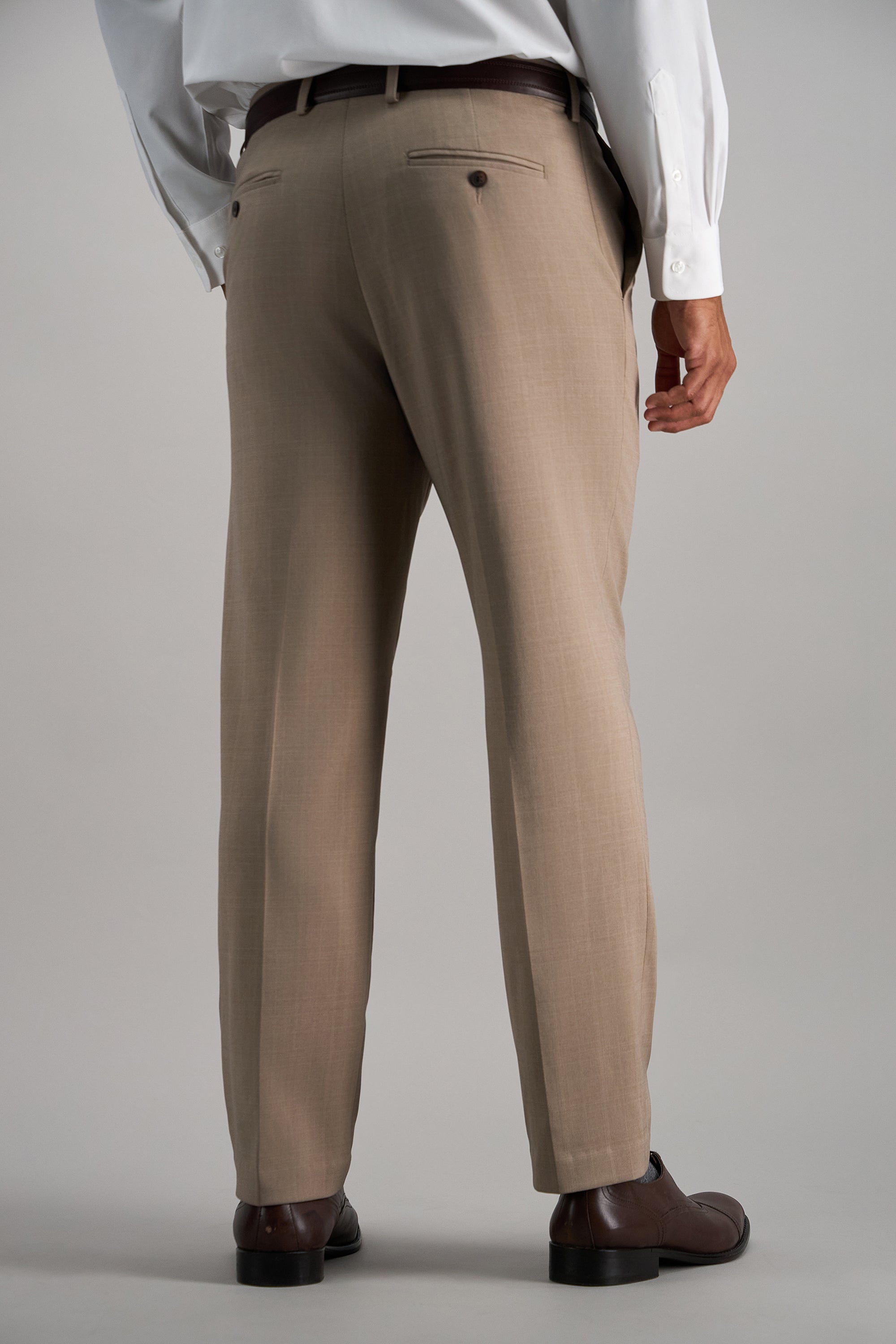 Premium Comfort Tonal Plaid Dress Pant - Haggar.com