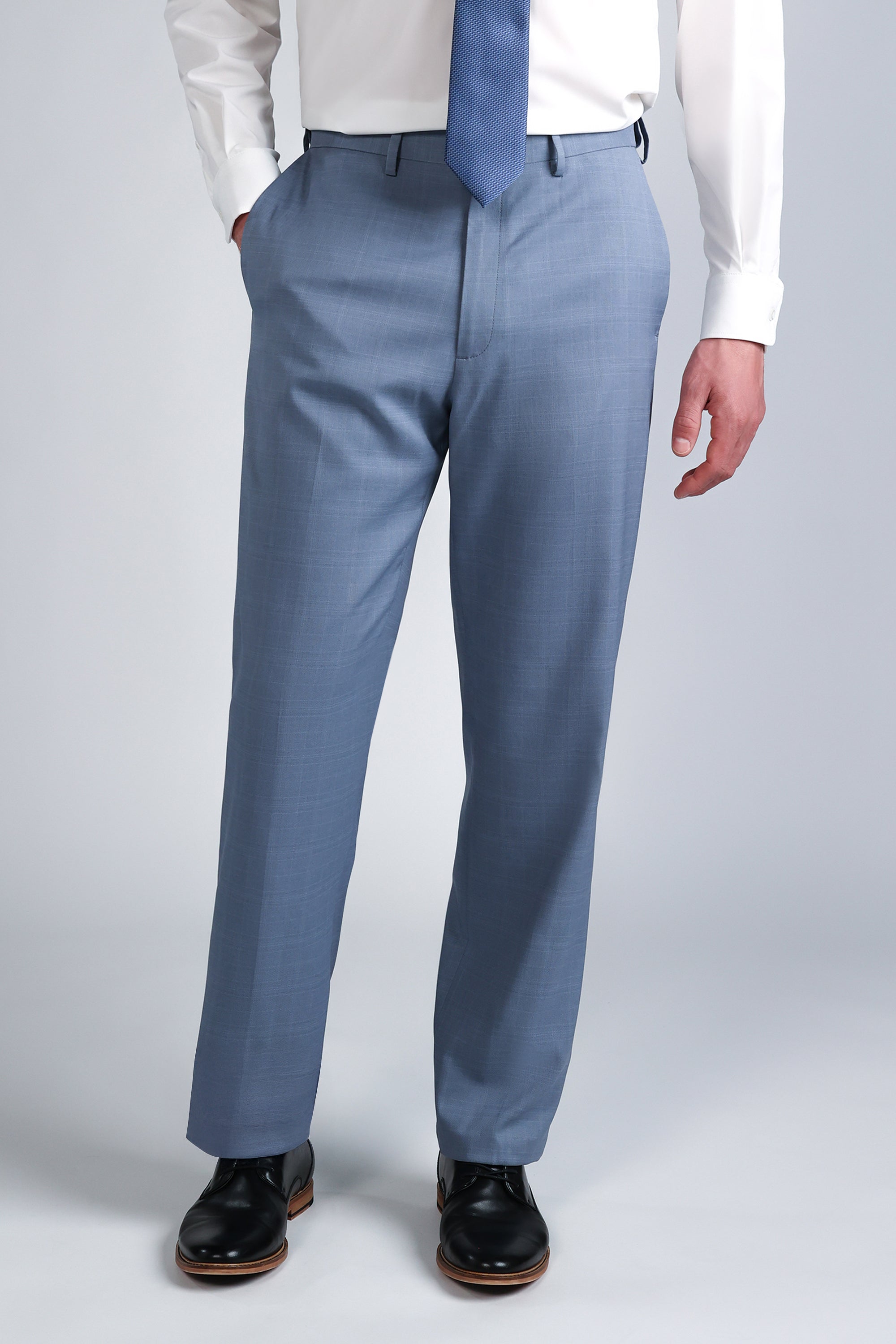 Premium Comfort Tonal Plaid Dress Pant, , hi-res