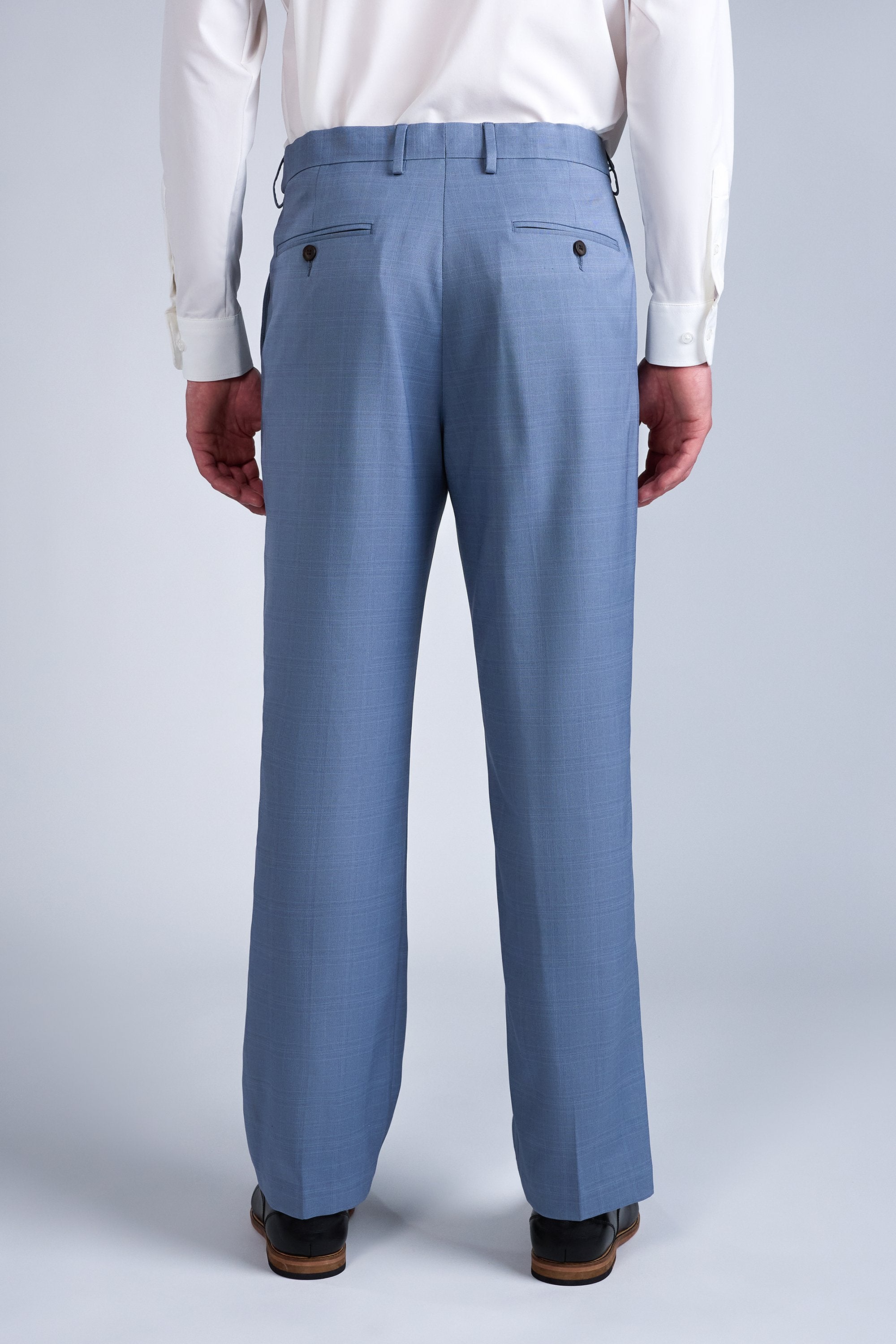 Premium Comfort Tonal Plaid Dress Pant, , hi-res