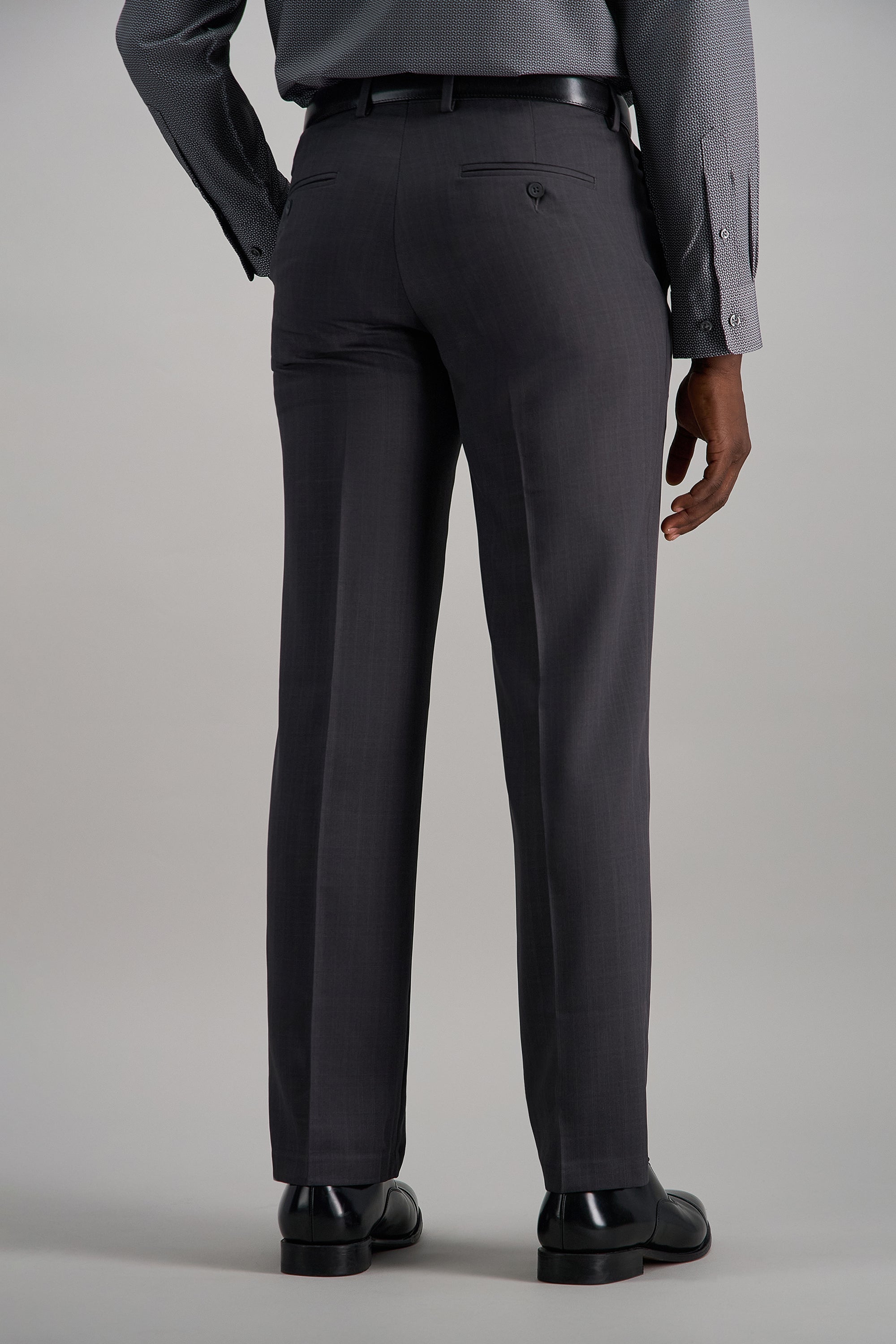 Premium Comfort Dress Pant - Tonal Windowpane - Haggar.com