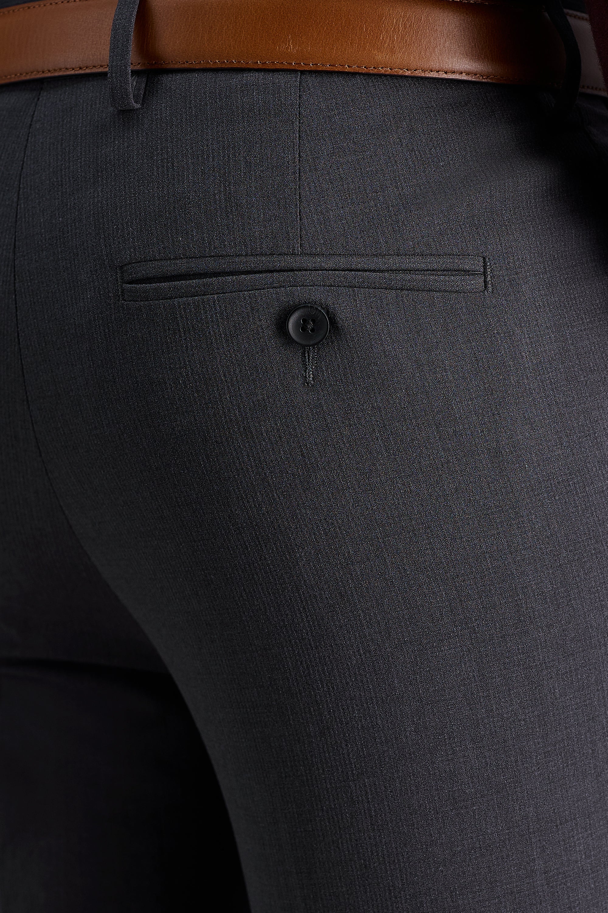 J.M. Haggar 4-Way Stretch Dress Pant - Check Glen Plaidㅤ - Haggar.com