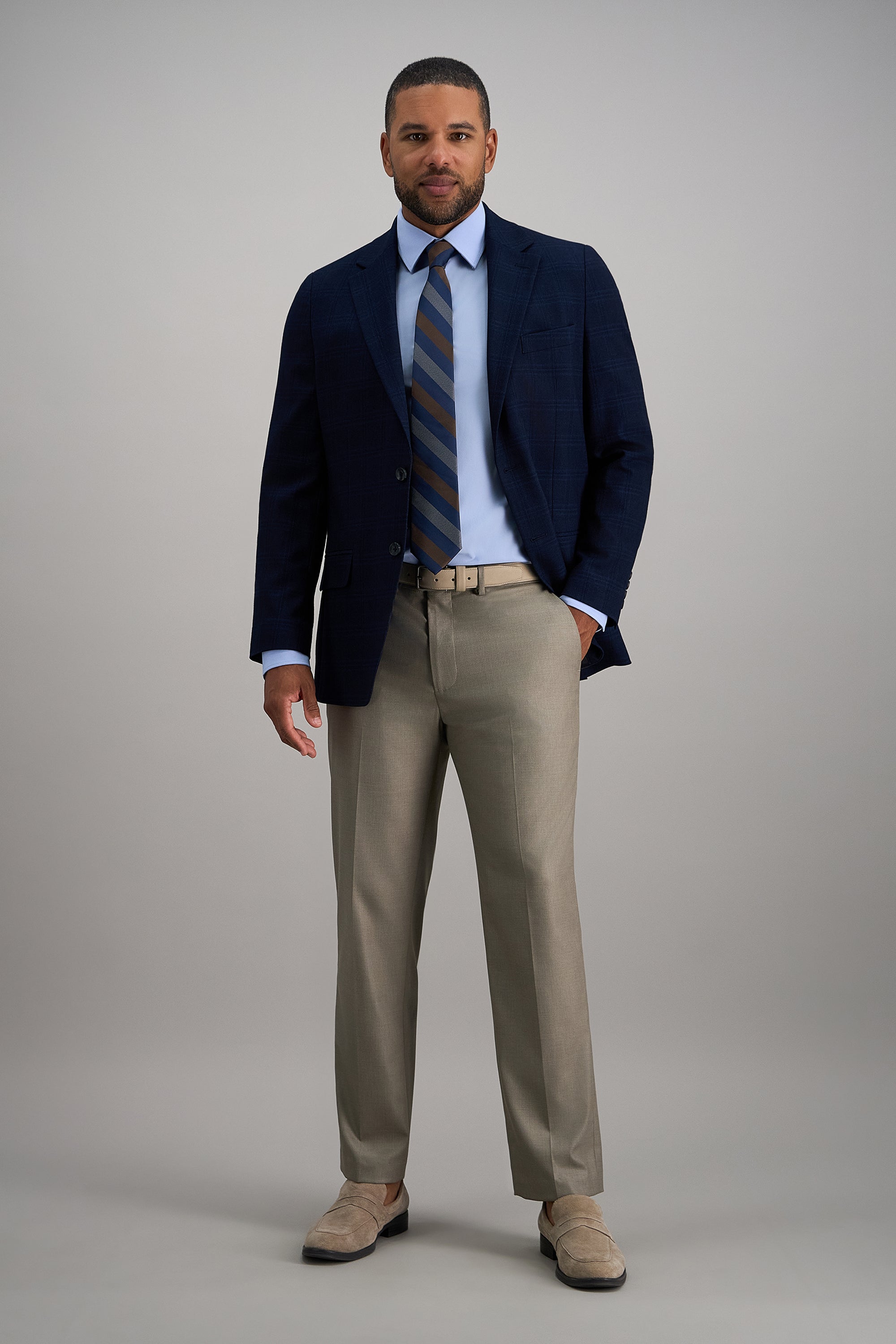 J.M. Haggar Premium Stretch Dress Pant, , hi-res