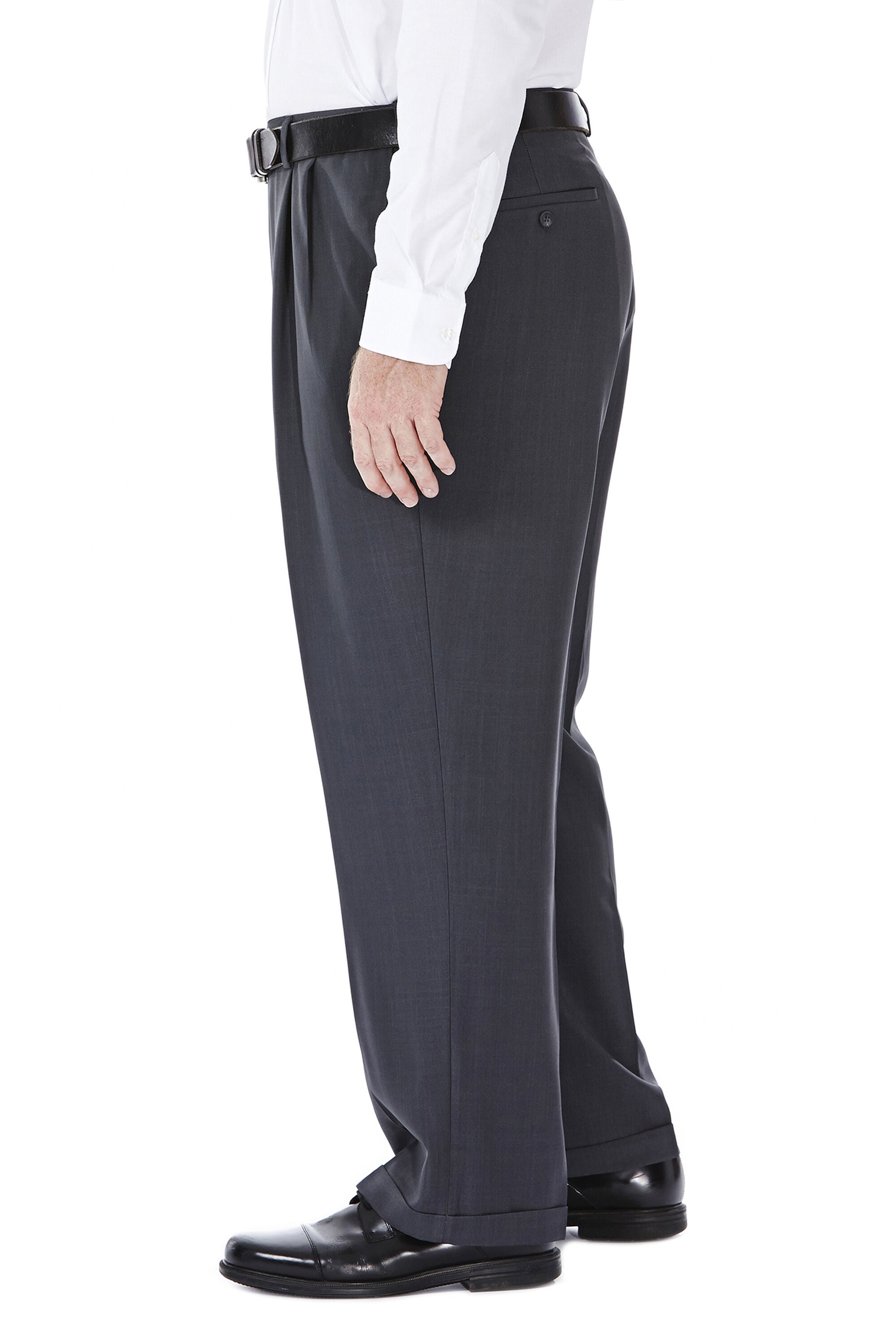 Big & Tall E-CLO™ Stria Dress Pantㅤ - Haggar.com