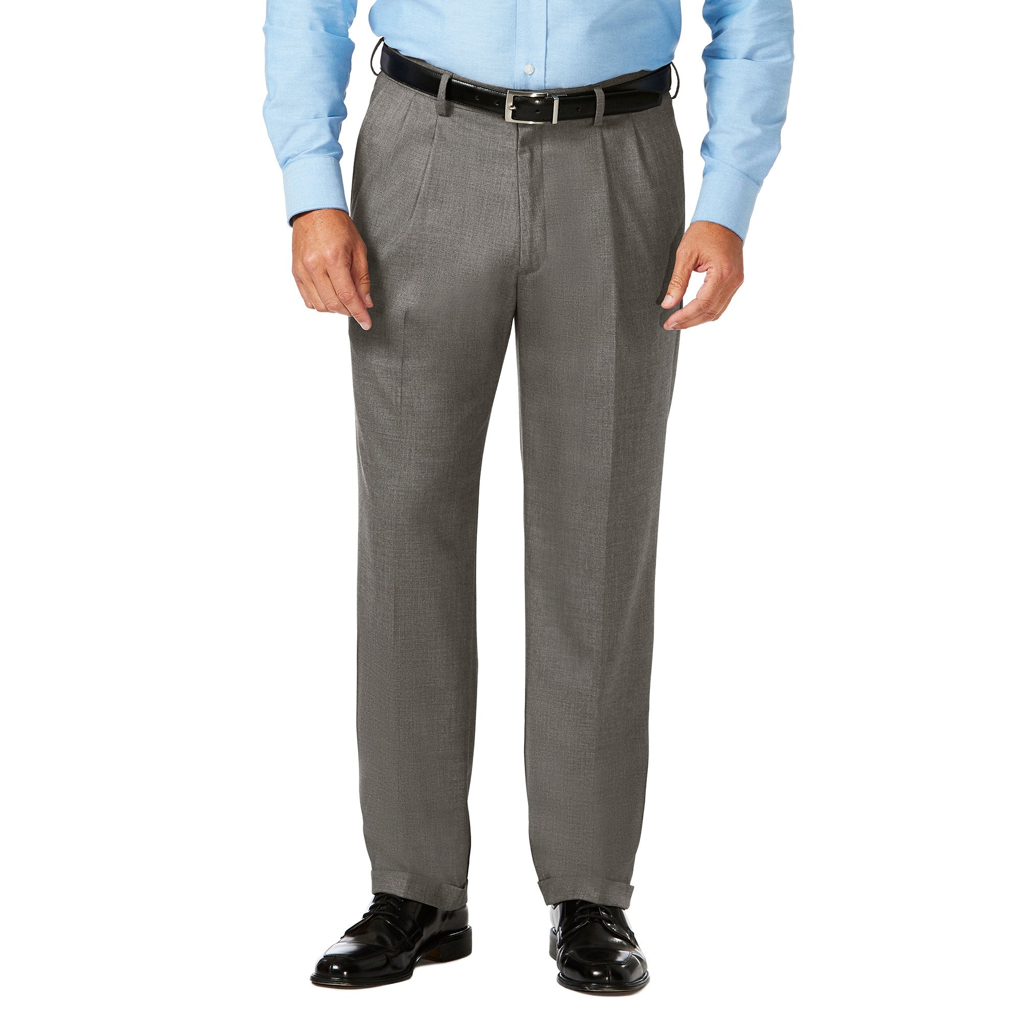 Big & Tall J.M. Haggar Dress Pant - Sharkskin, , hi-res