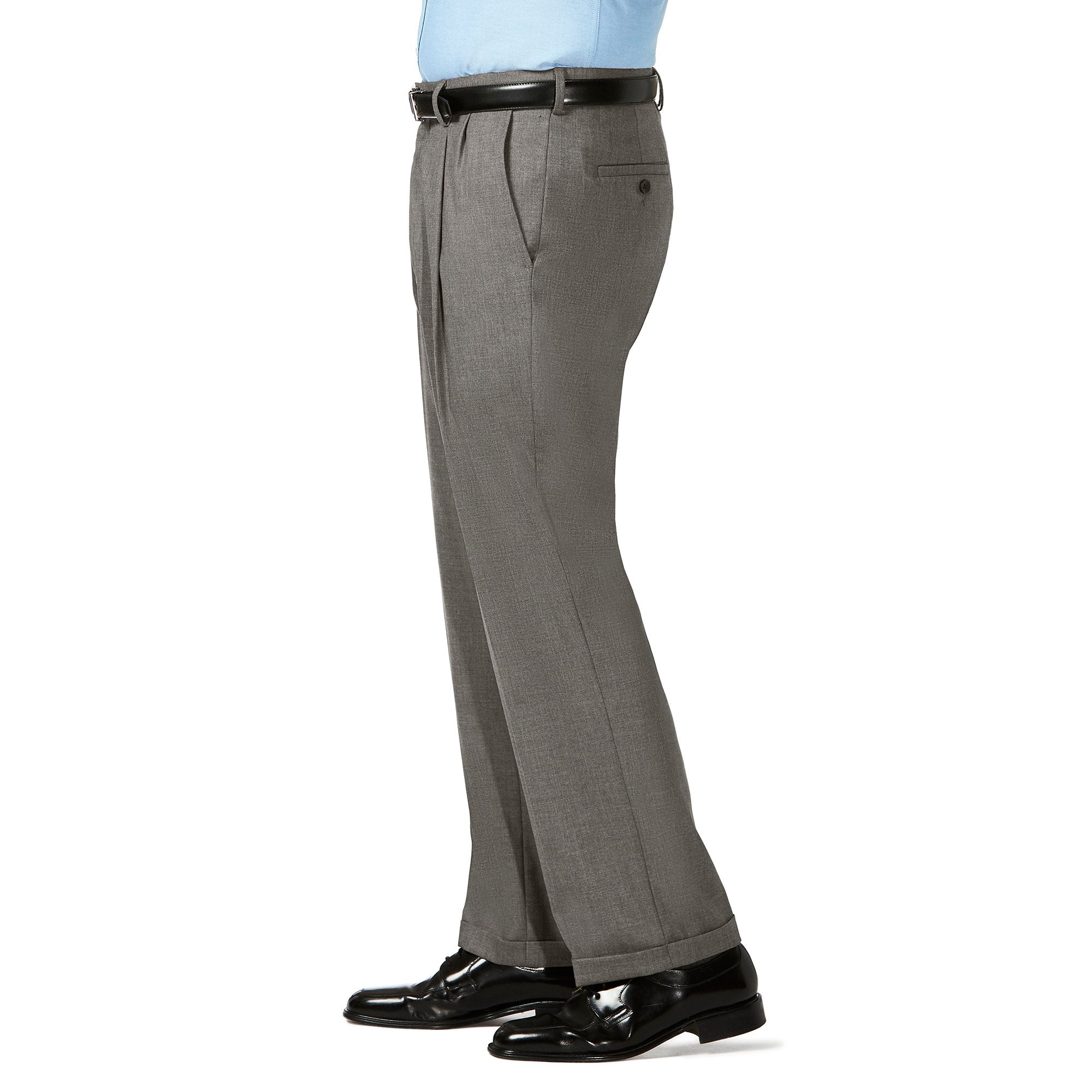 Big & Tall J.M. Haggar Dress Pant - Sharkskin, , hi-res