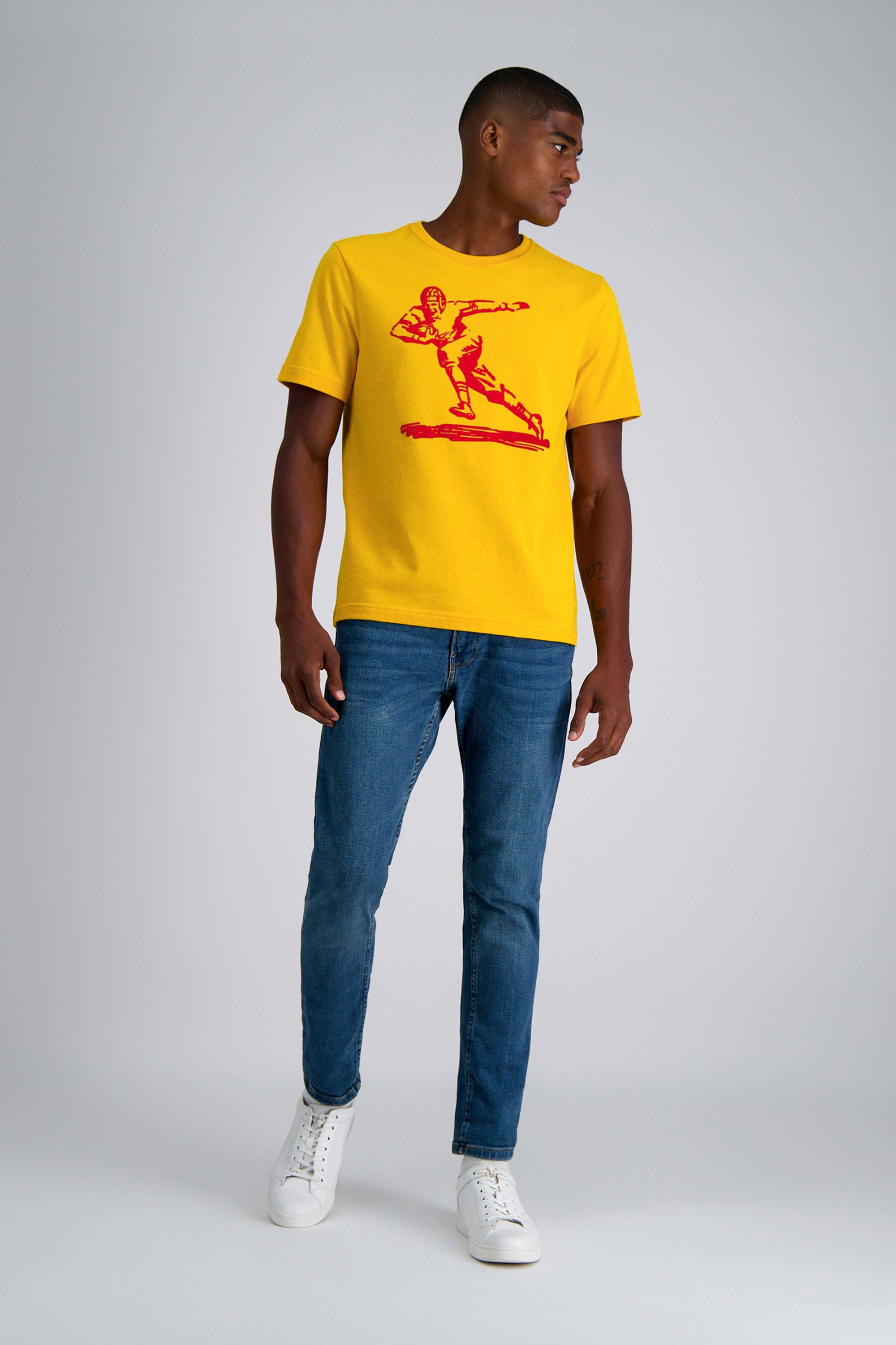 Pro Football Hall of Fame X Haggar - Vintage Player Graphic Tee, , hi-res
