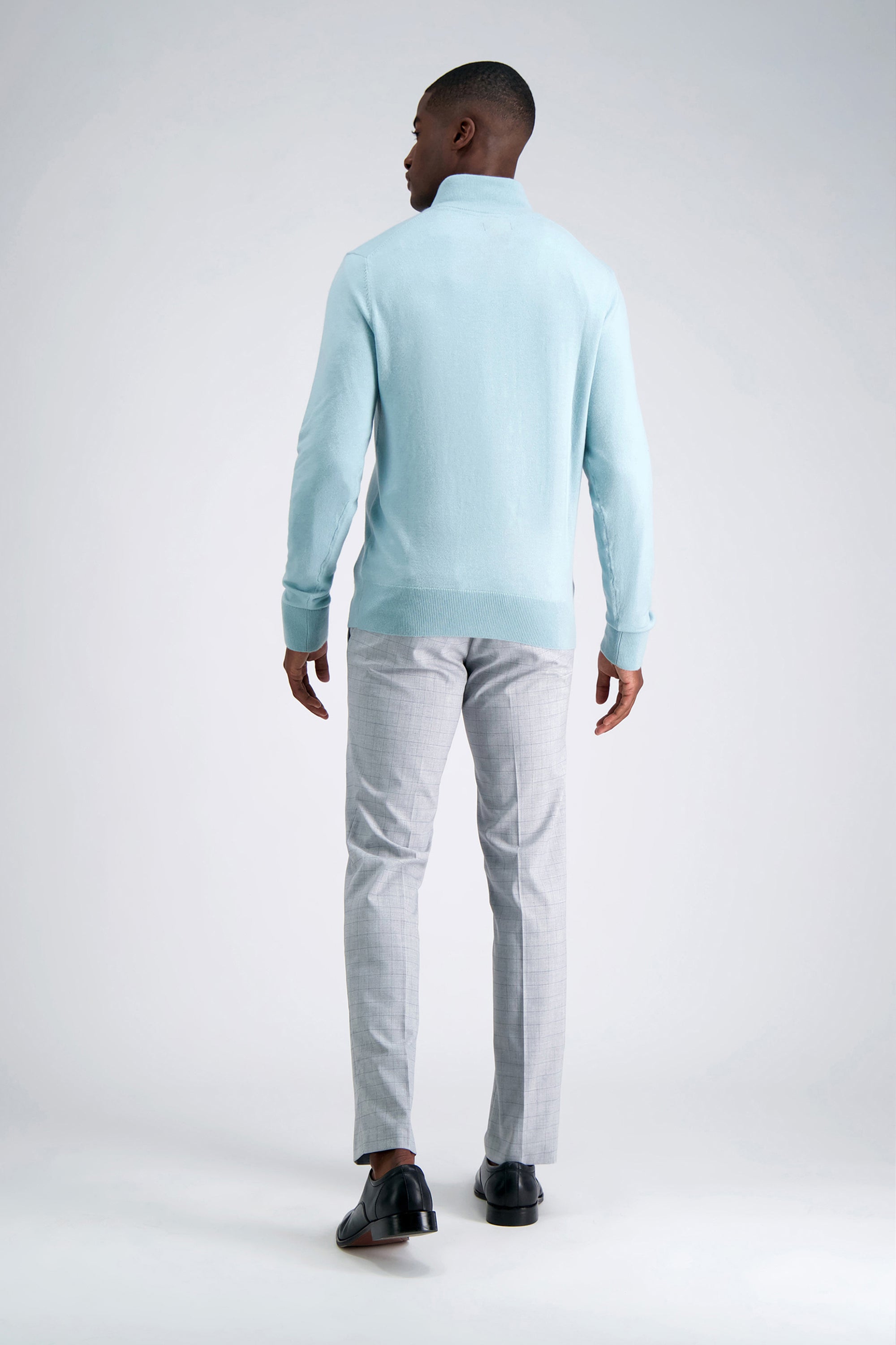Long Sleeve Zip Sweater, , hi-res