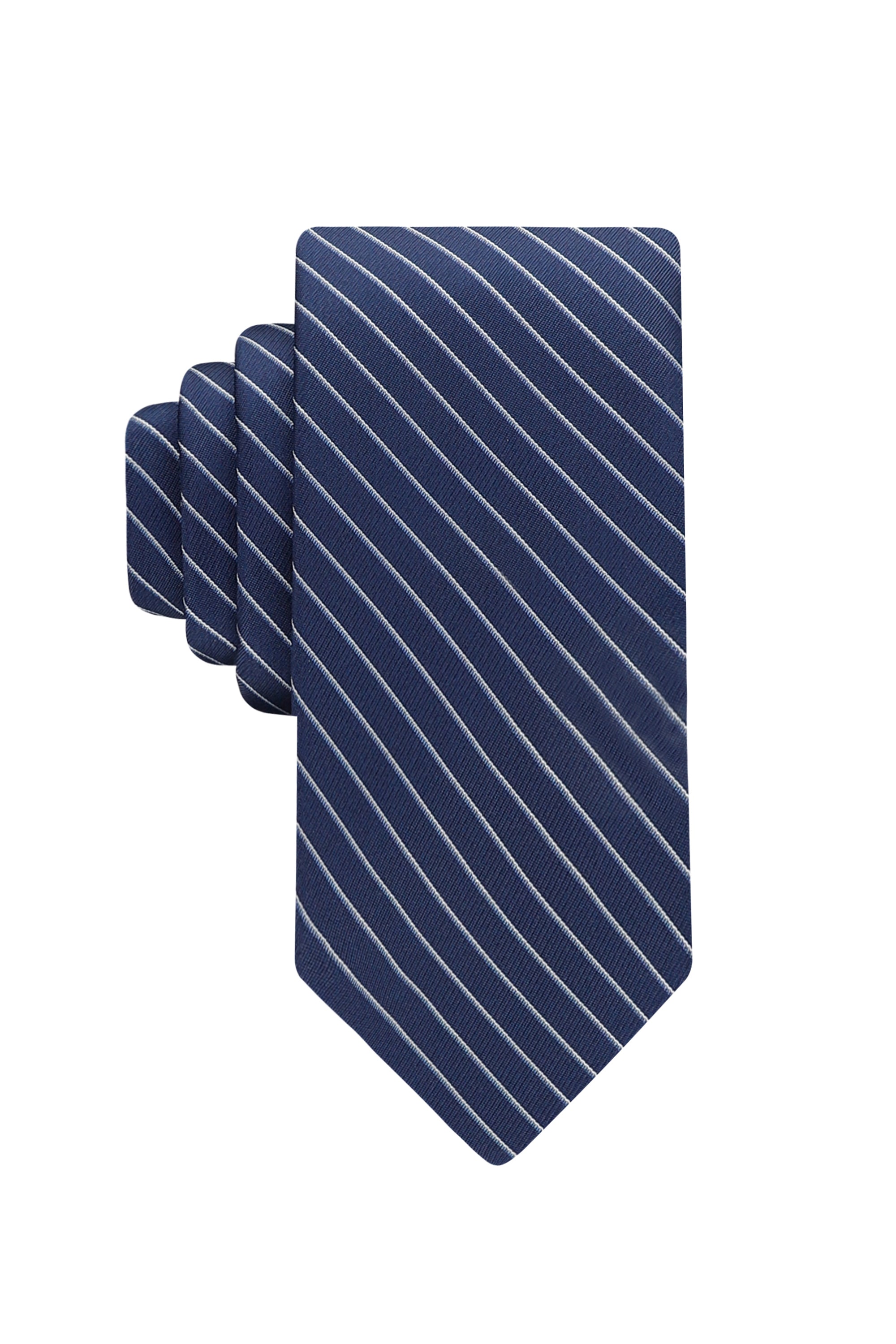 Tadeo Pin Stripe Tie - Blue