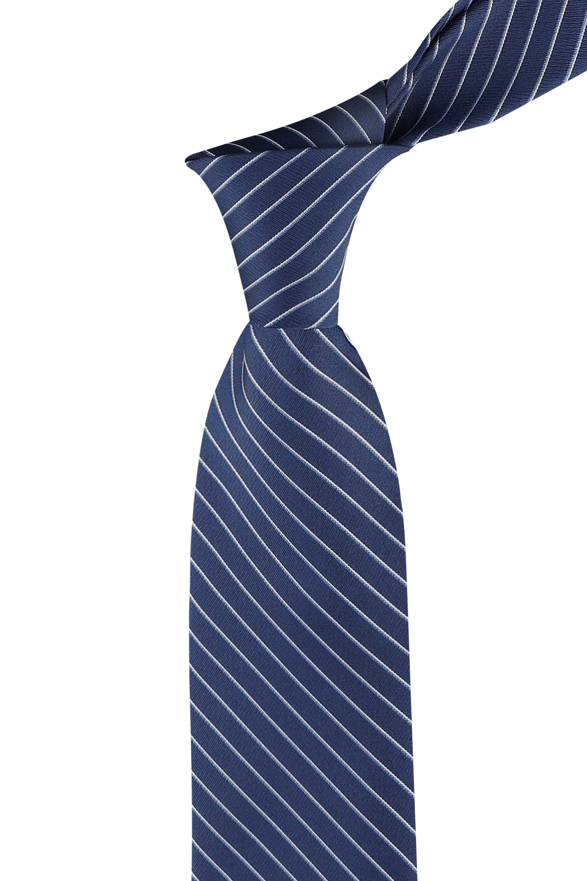 Tadeo Pin Stripe Tie - Blue