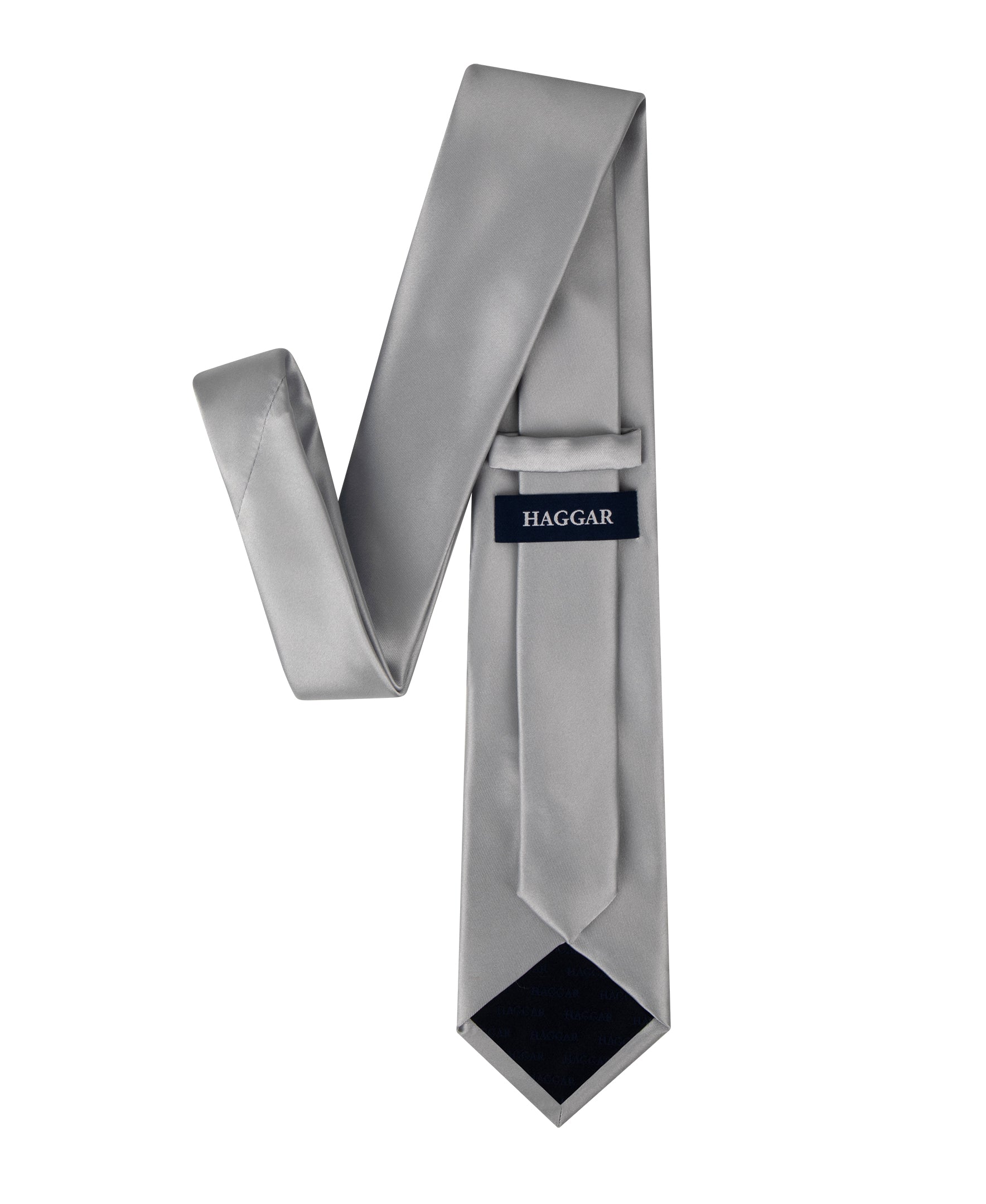 Satin Solid Tie - Haggar.com#color_graphite