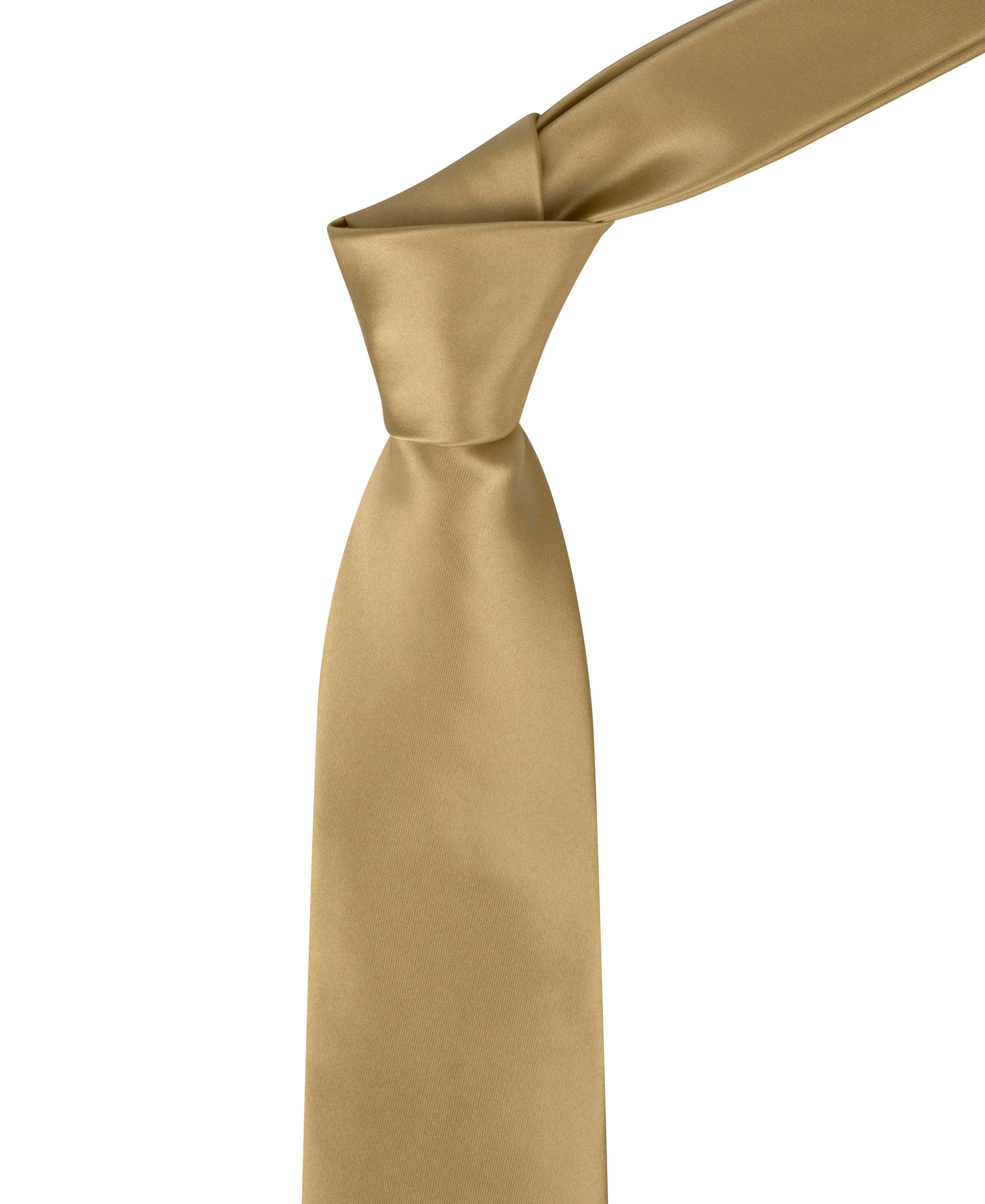 Satin Solid Tie - Haggar.com