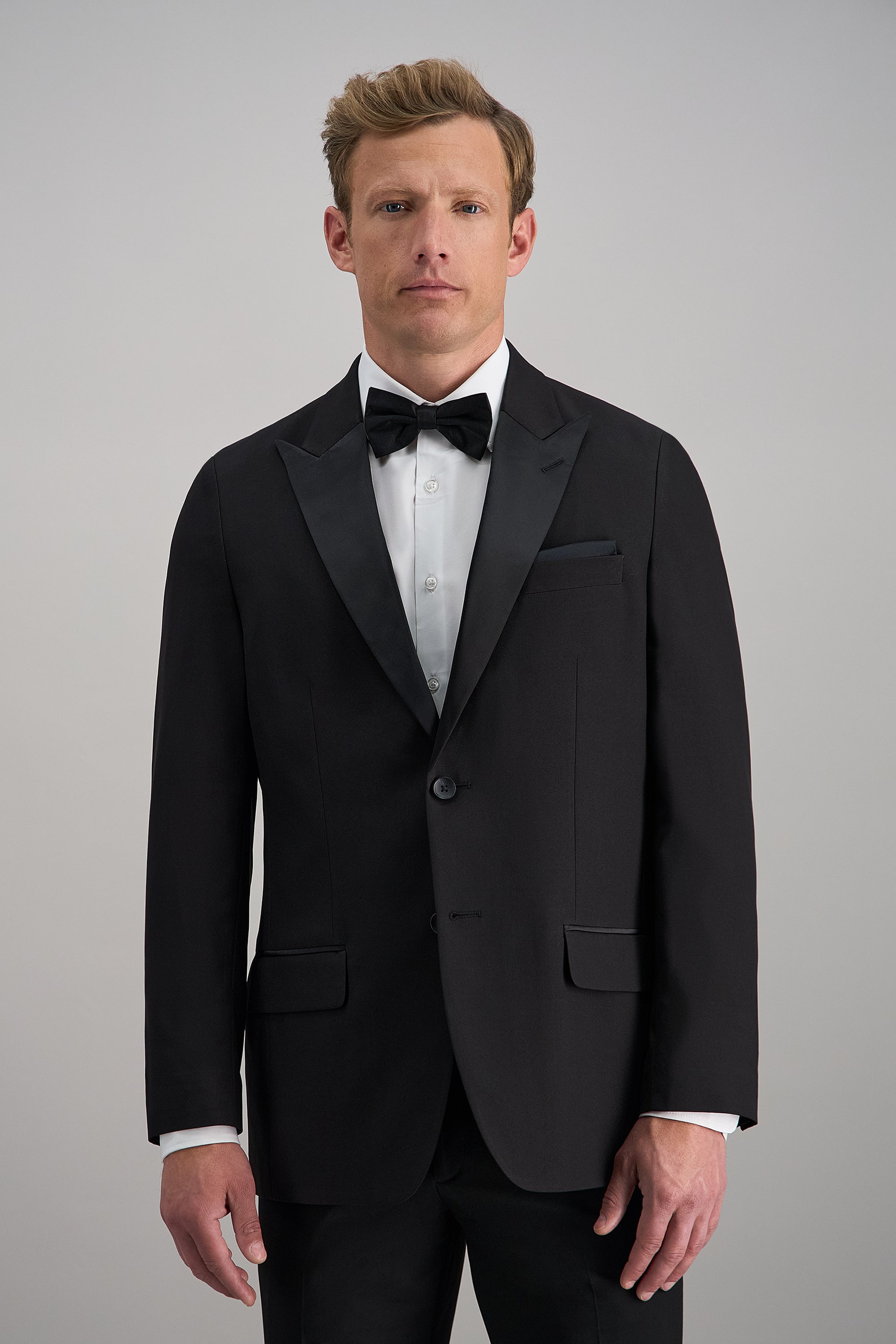 grey dress black jacket Couture 1910 Arlo Grey Tuxedo Jacket (Separates) 40L Slim