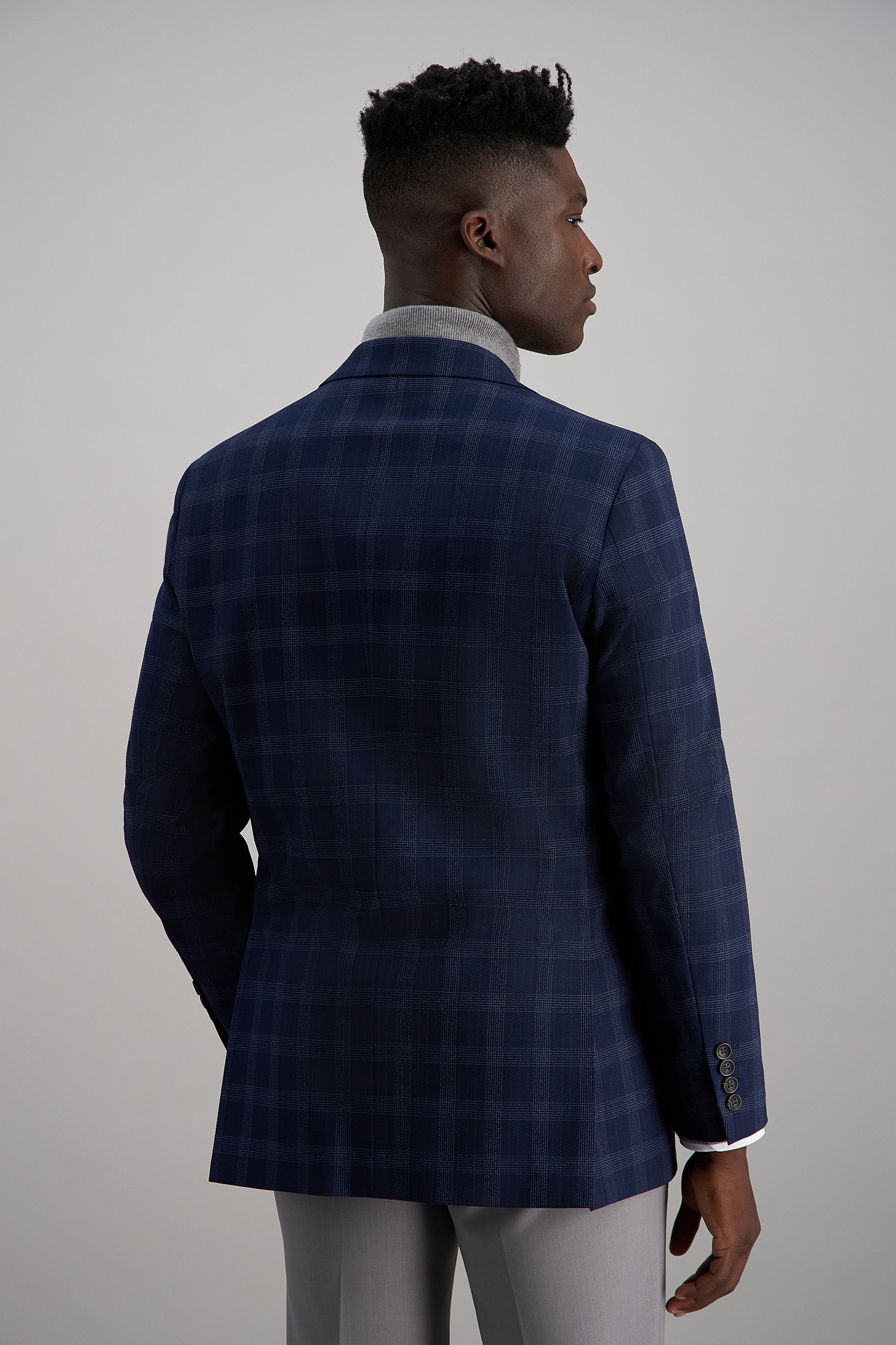 J.M. Haggar Large Check Coat