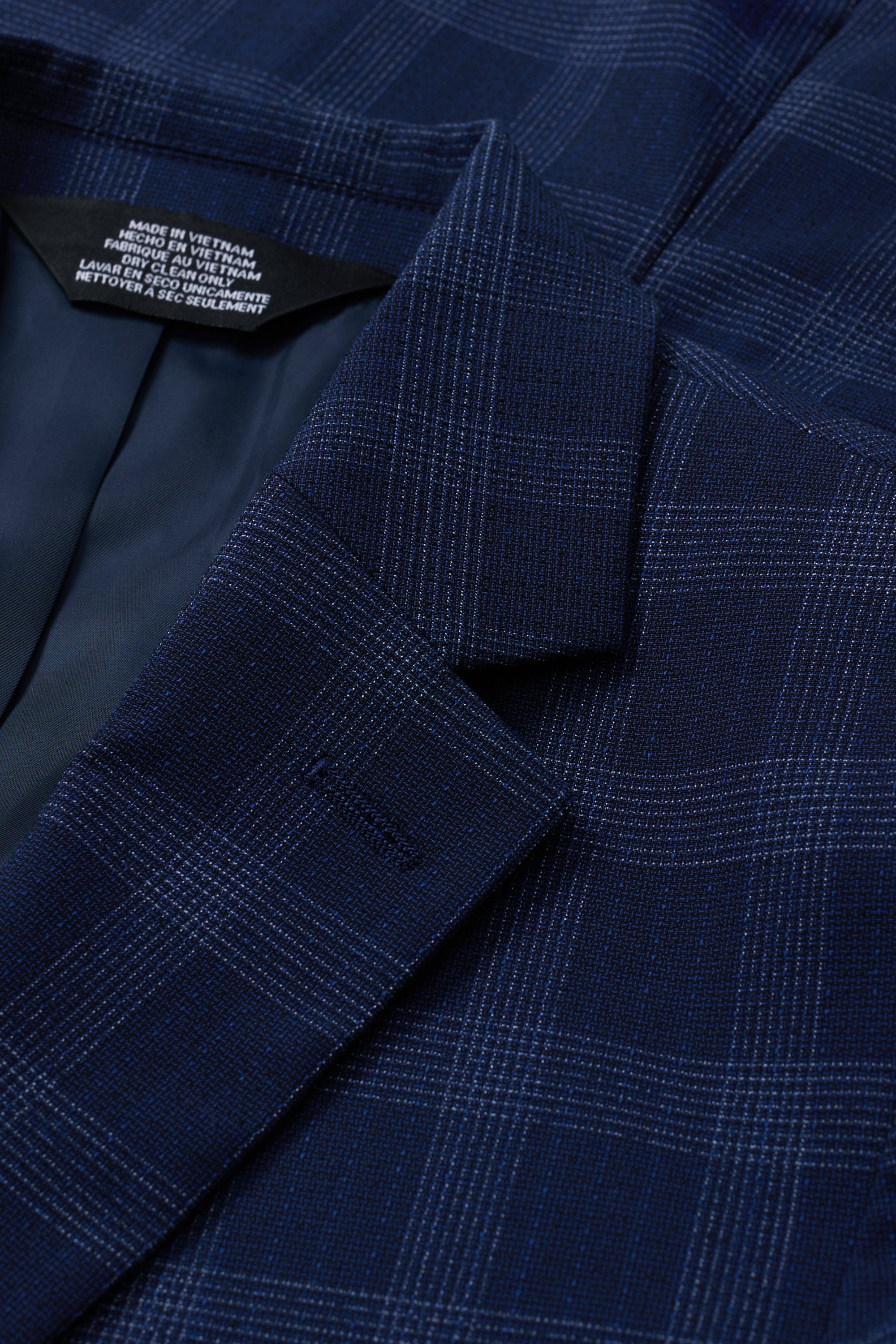 J.M. Haggar Large Check Coat, , hi-res