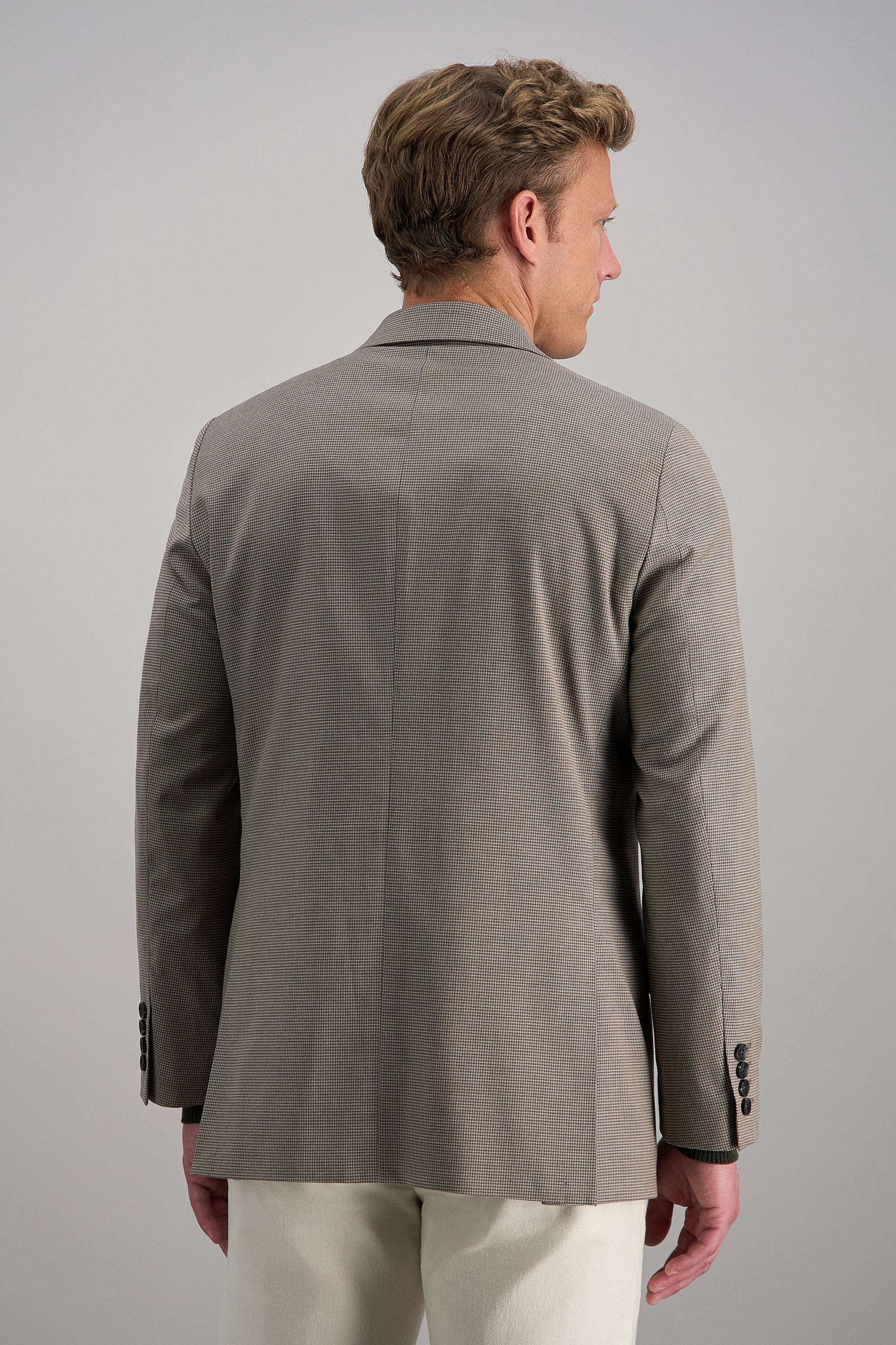 J.M. Haggar Mini Dobby Sport Coat - Mocha - Haggar.com