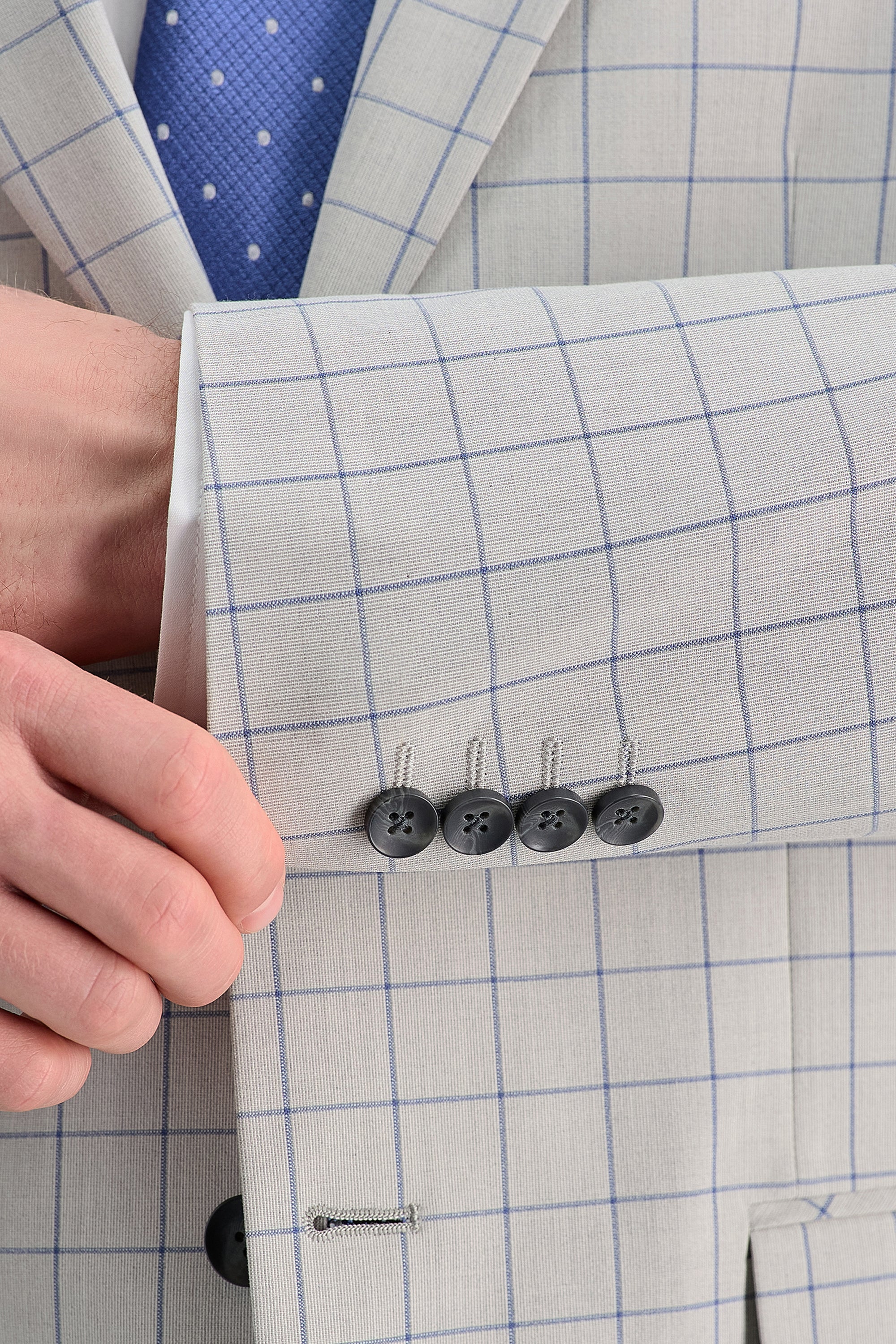 J.M. Haggar™ Premium Stretch Windowpane Sport Coat - Haggar.com#color_monument