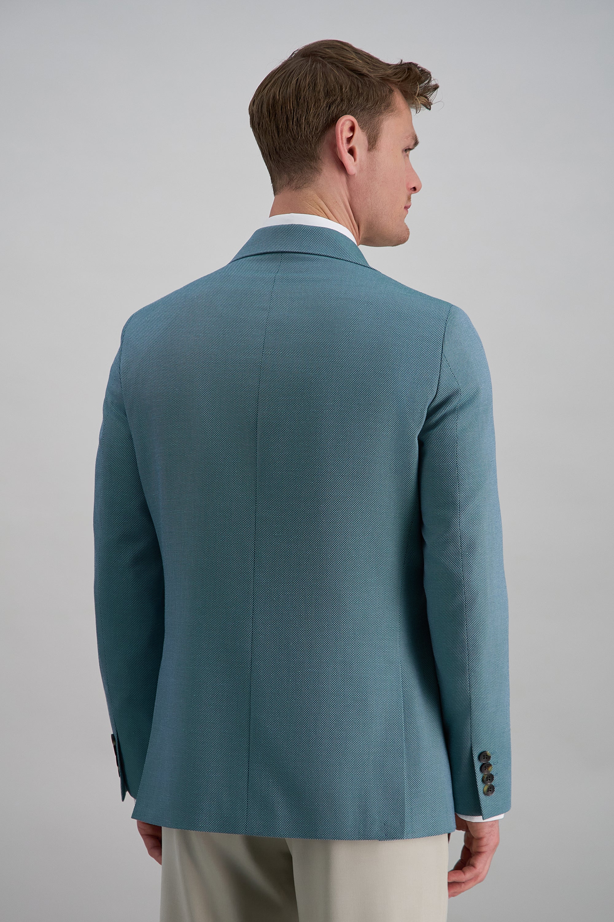 J.M. Haggar™ Birdseye Sport Coat - Haggar.com#color_teal