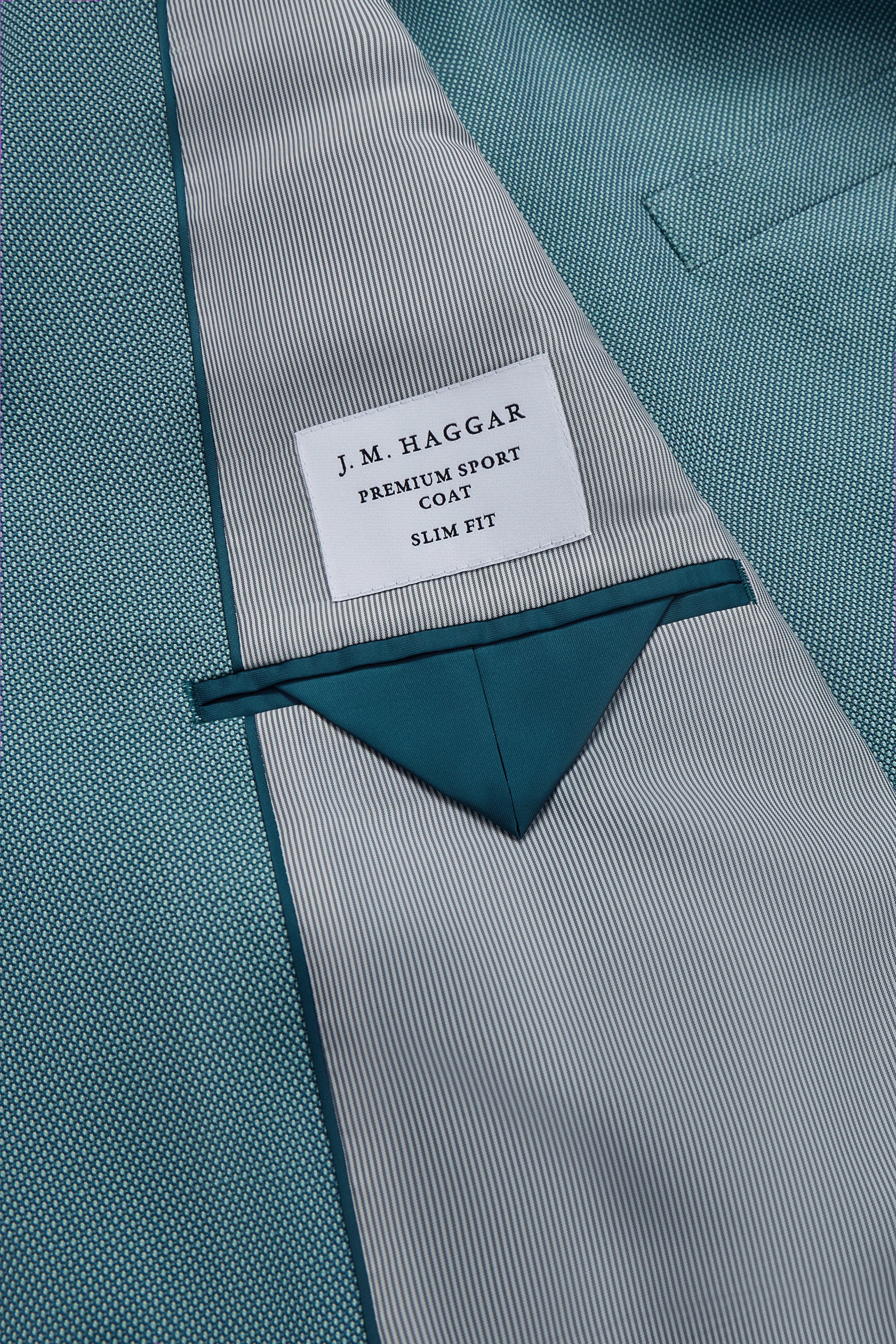 J.M. Haggar™ Birdseye Sport Coat - Haggar.com#color_teal