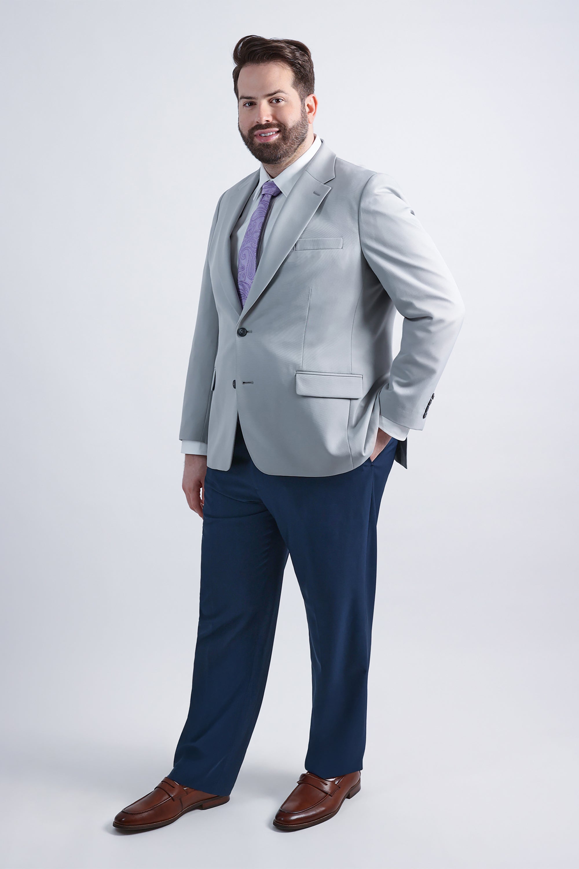 The Active Series™ Big & Tall Stretch Gabardine Sport Coat