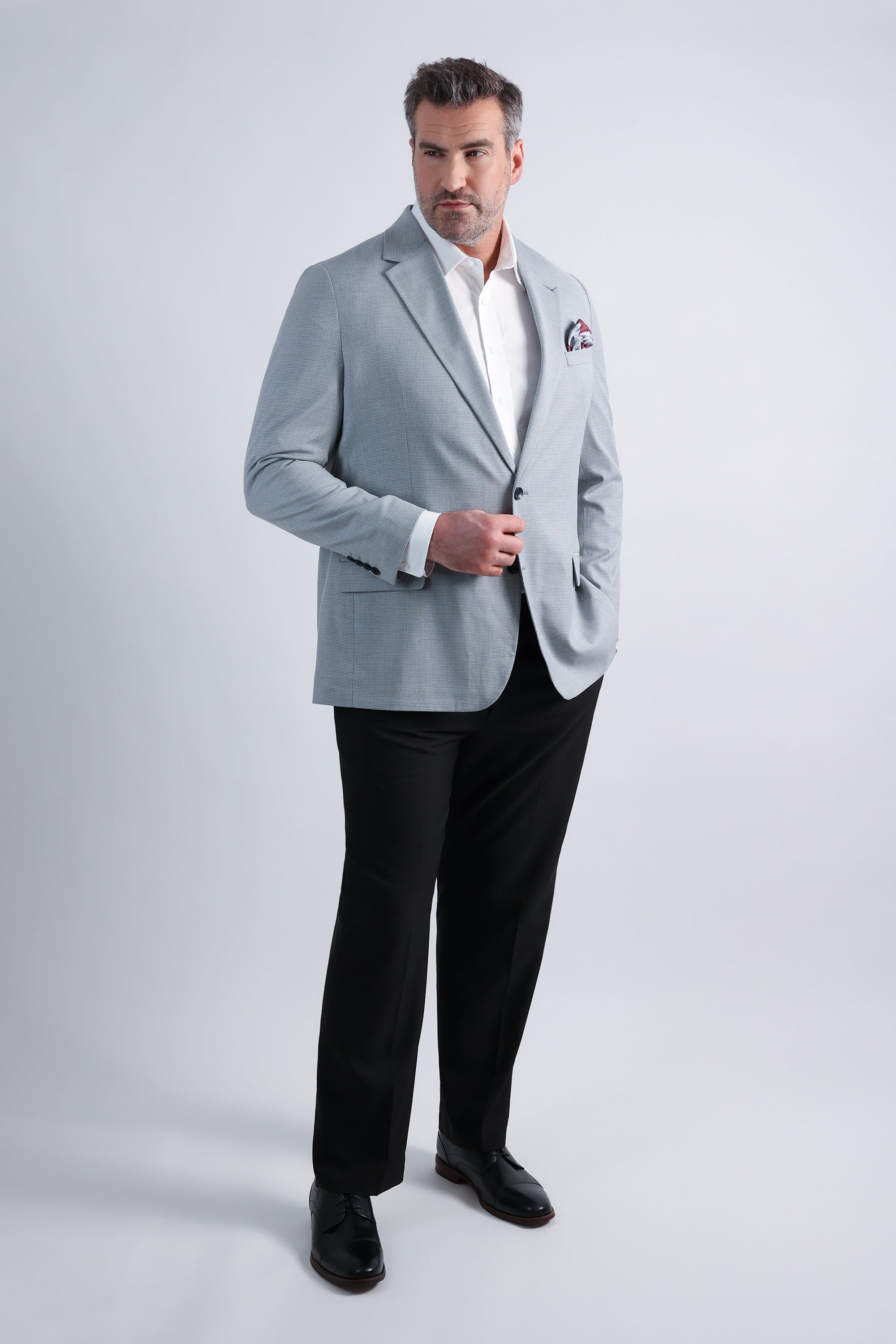 Big & Tall J.M. Haggar Mini Dobby Sportcoat, , hi-res