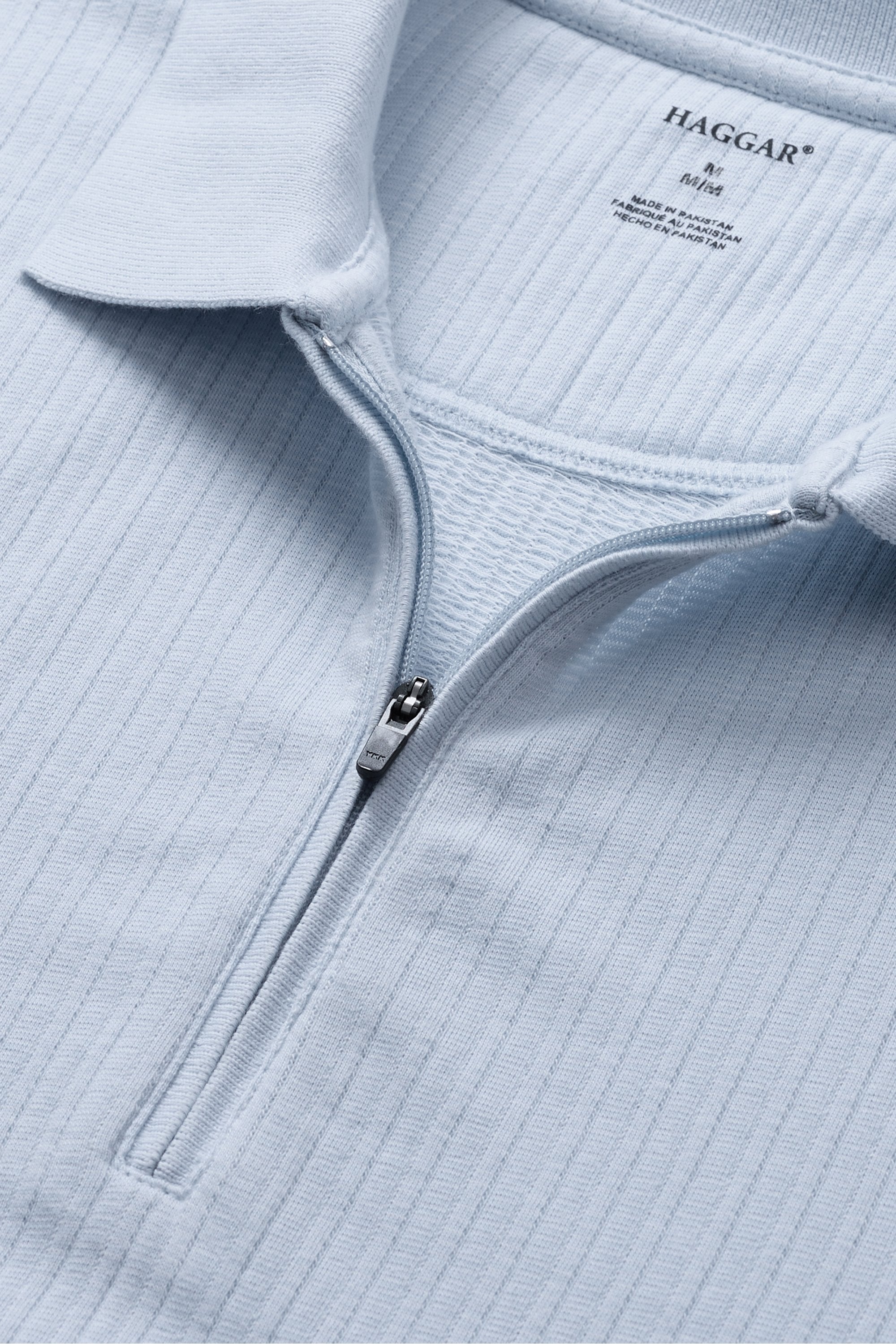 Premium Comfort Quarter Zip Jacquard Polo, , hi-res
