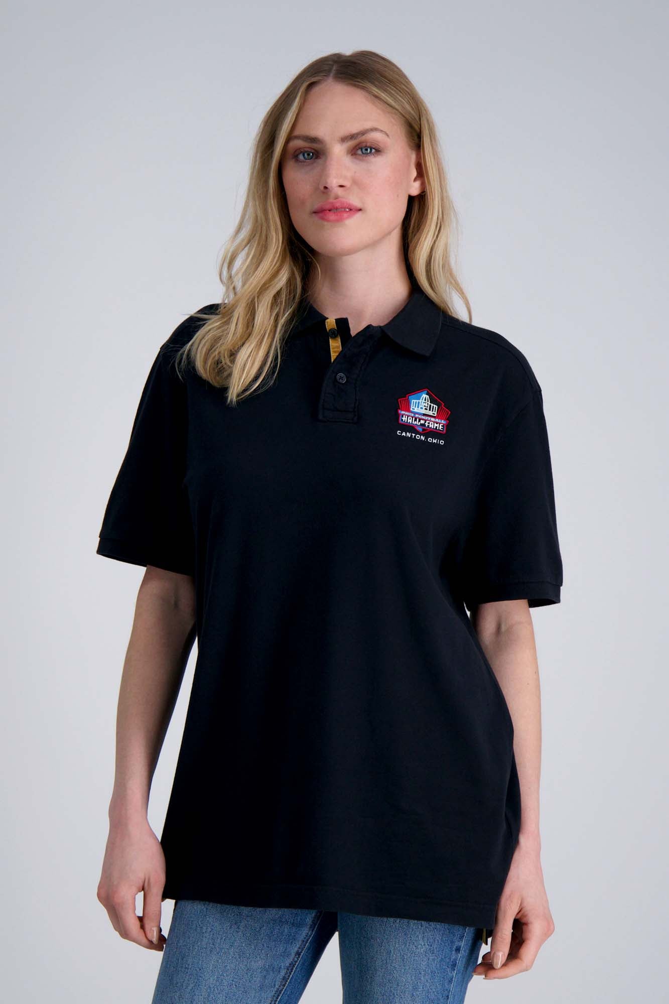 Pro Football Hall of Fame X Haggar - Vintage Wash Polo, , hi-res