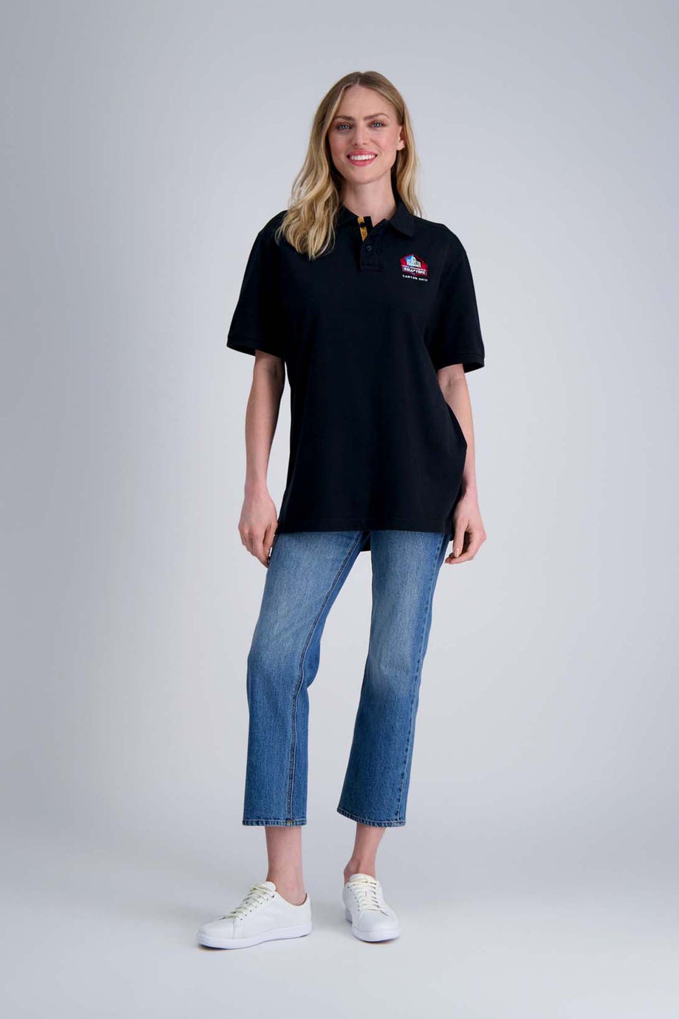 Pro Football Hall of Fame X Haggar - Vintage Wash Polo, , hi-res