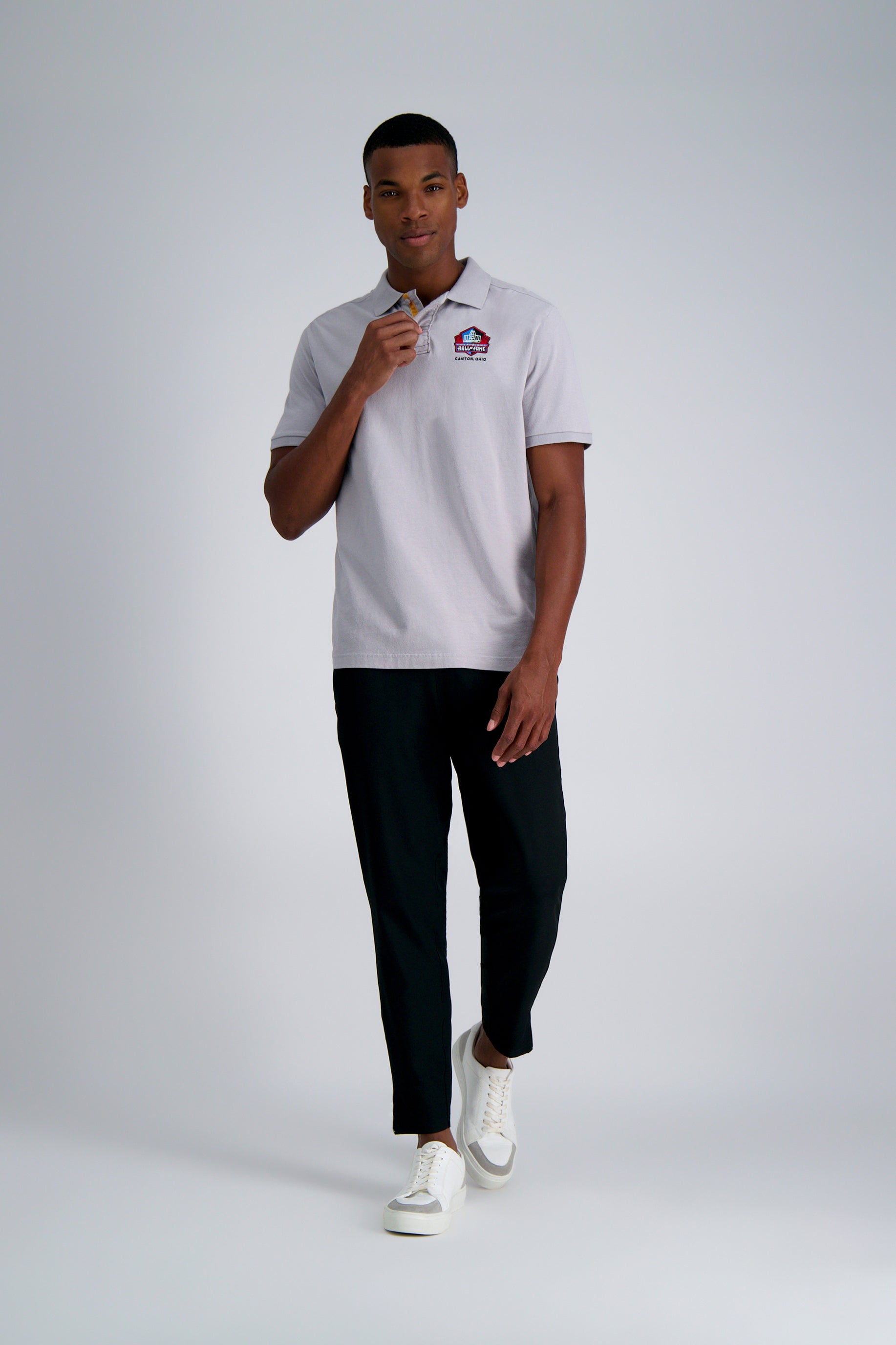 Pro Football Hall of Fame X Haggar - Vintage Wash Polo, , hi-res