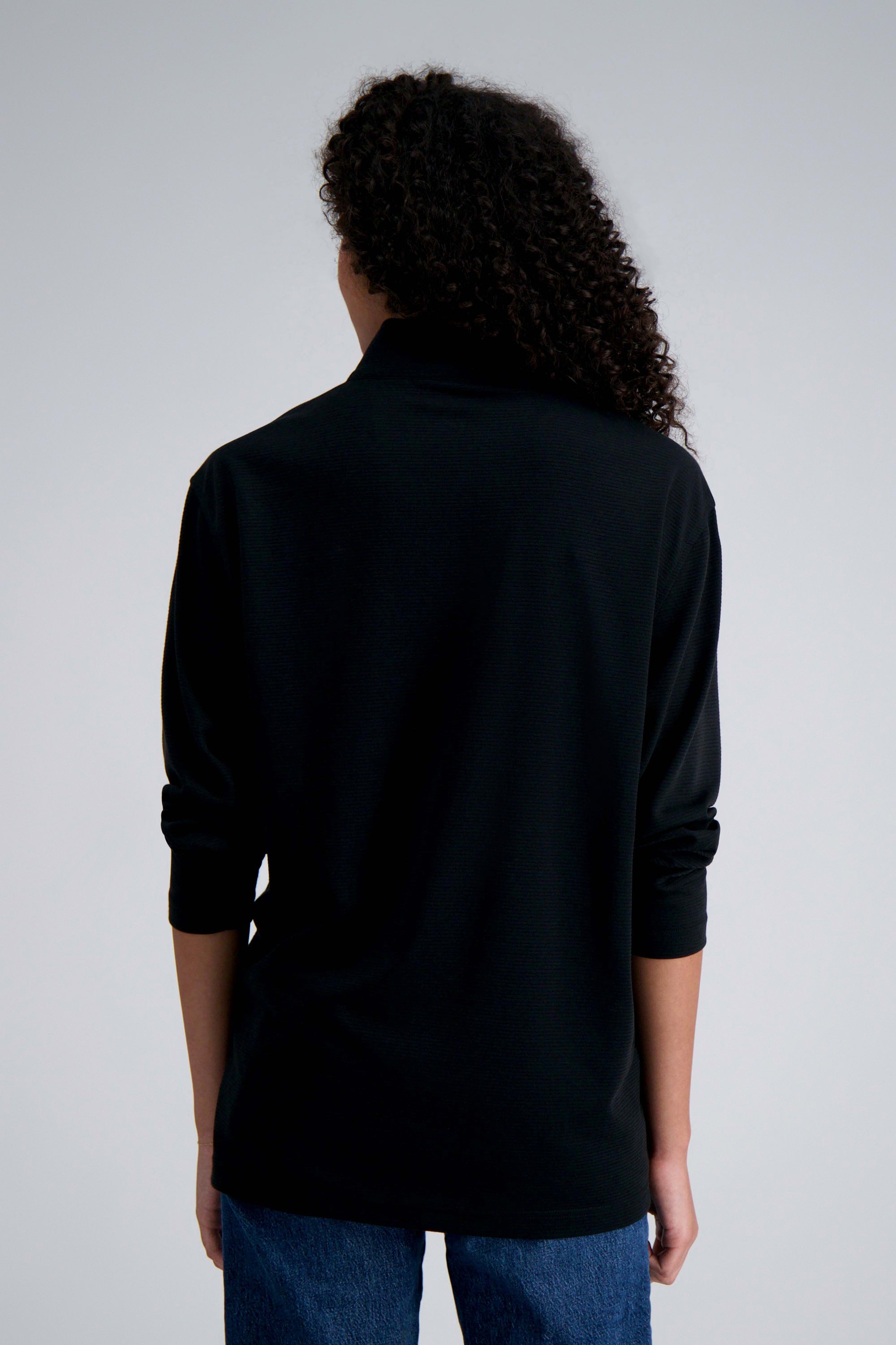 Pro Football Hall of Fame X Haggar – Long Sleeve Ribbed Quarter Zip, , hi-res