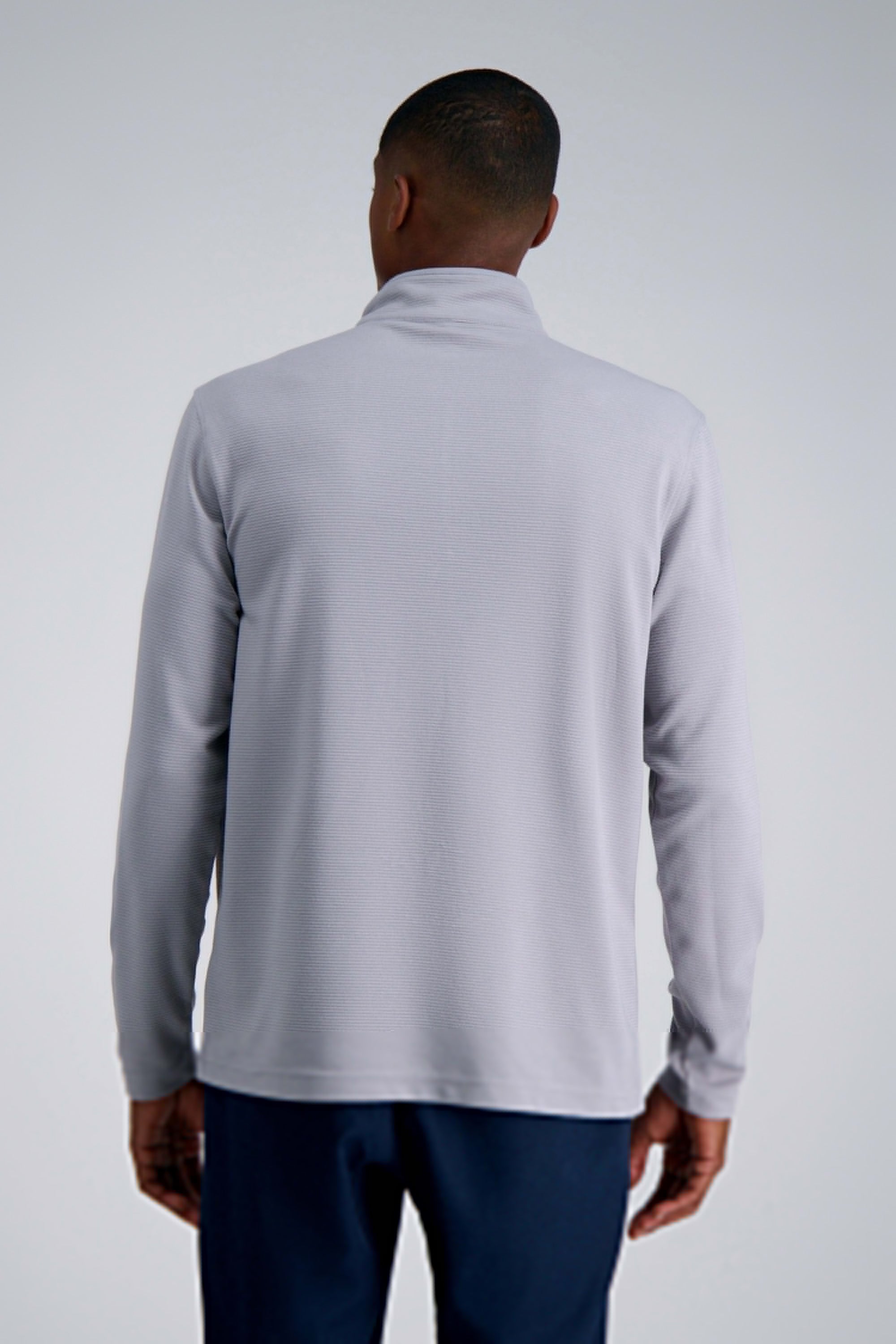Pro Football Hall of Fame X Haggar – Long Sleeve Ribbed Quarter Zip, , hi-res
