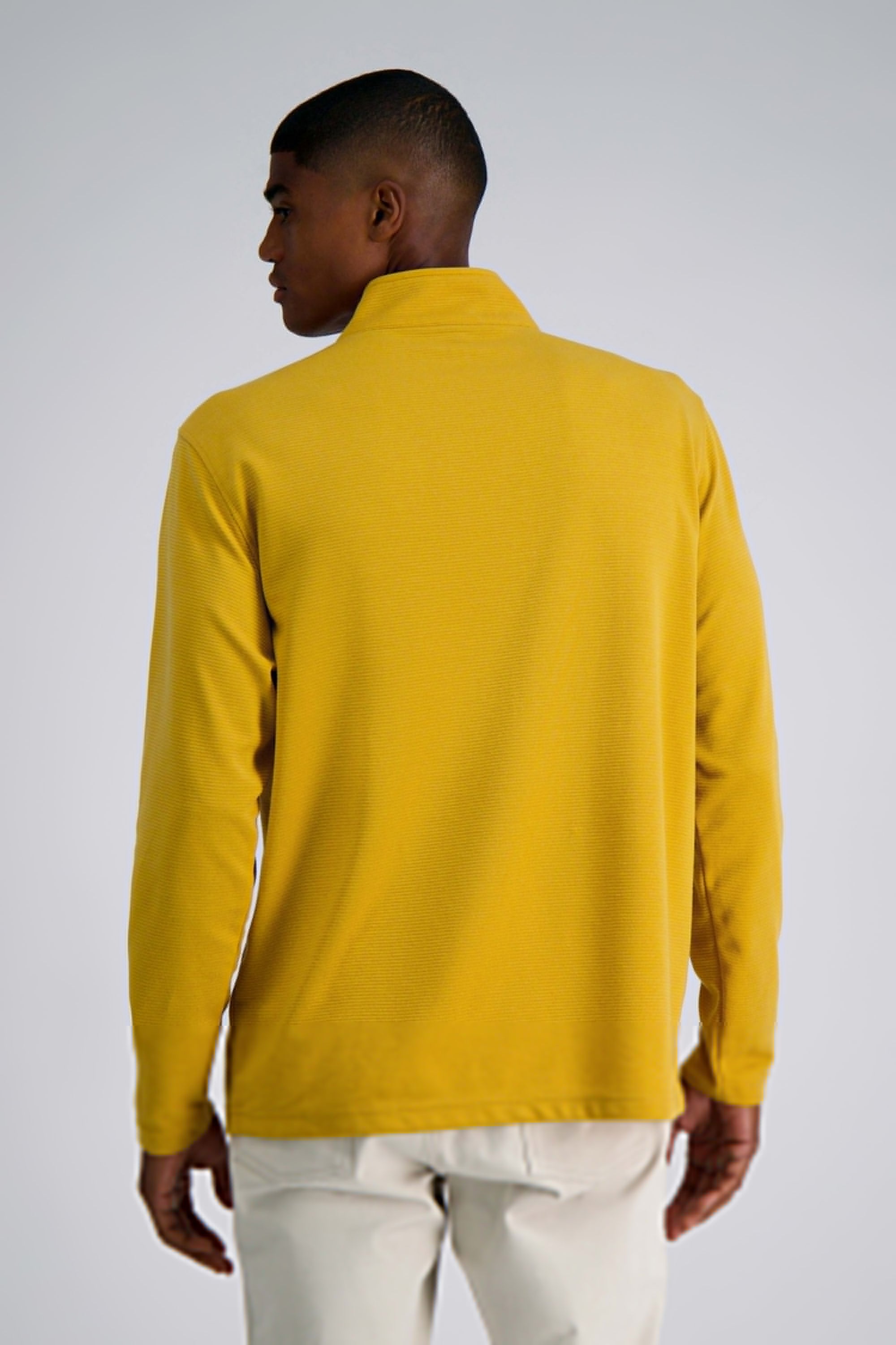 Pro Football Hall of Fame X Haggar – Long Sleeve Ribbed Quarter Zip, , hi-res