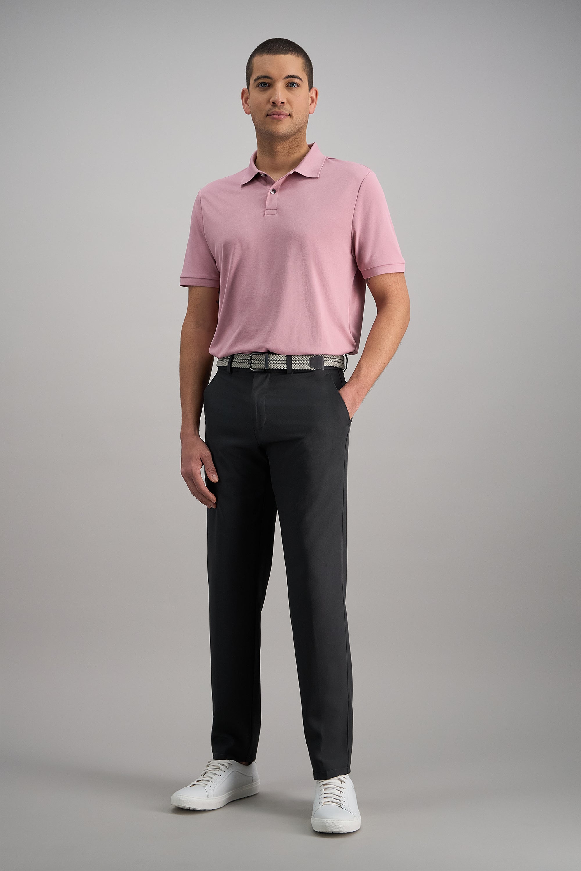 Short Sleeve Pique Polo