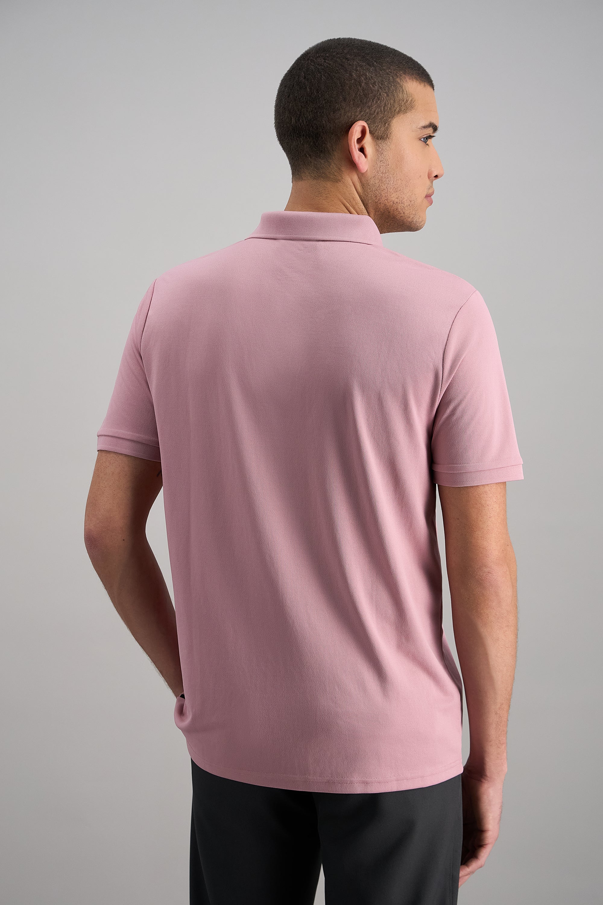 Short Sleeve Pique Polo