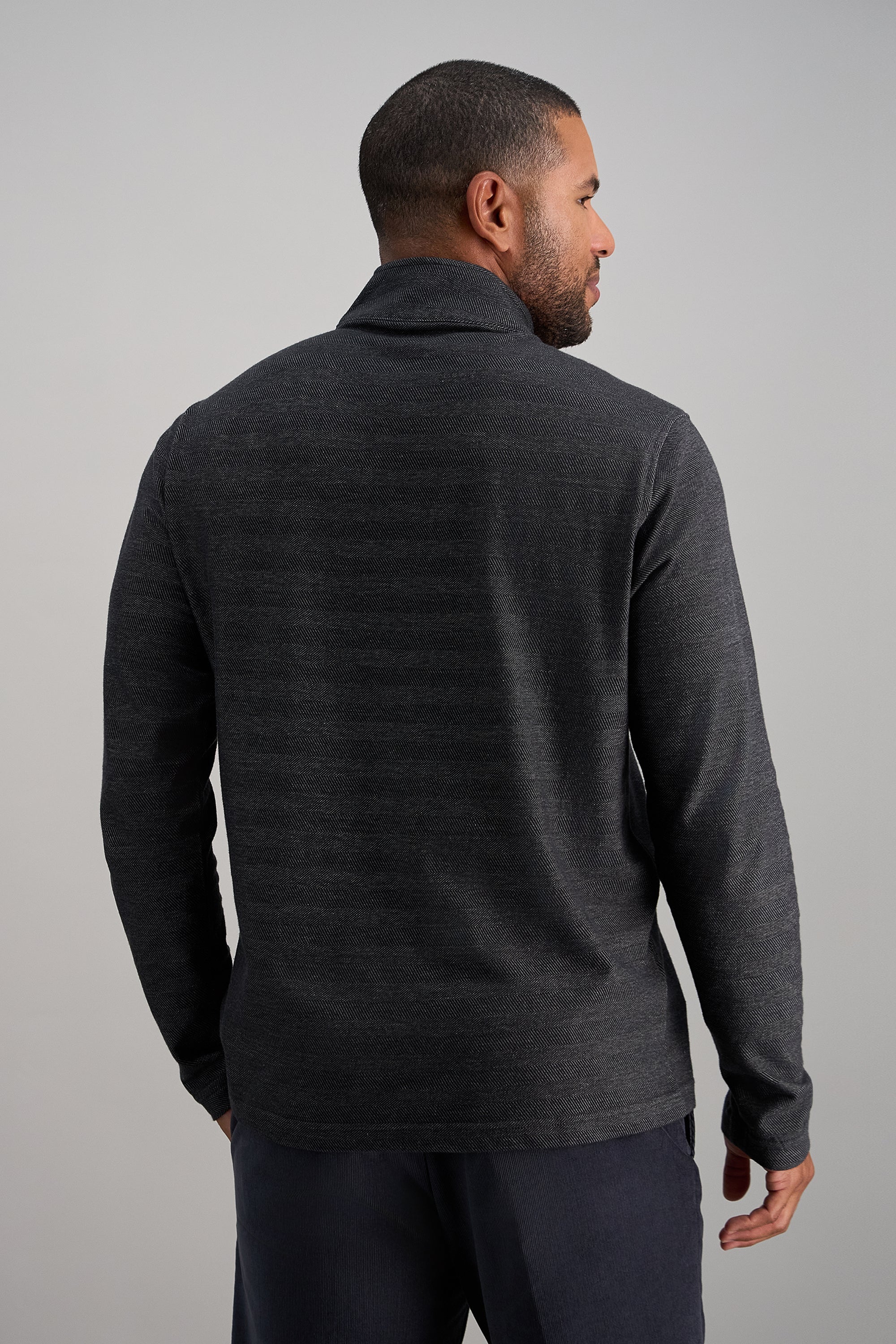 Long Sleeve Quarter Zip, , hi-res#color_black