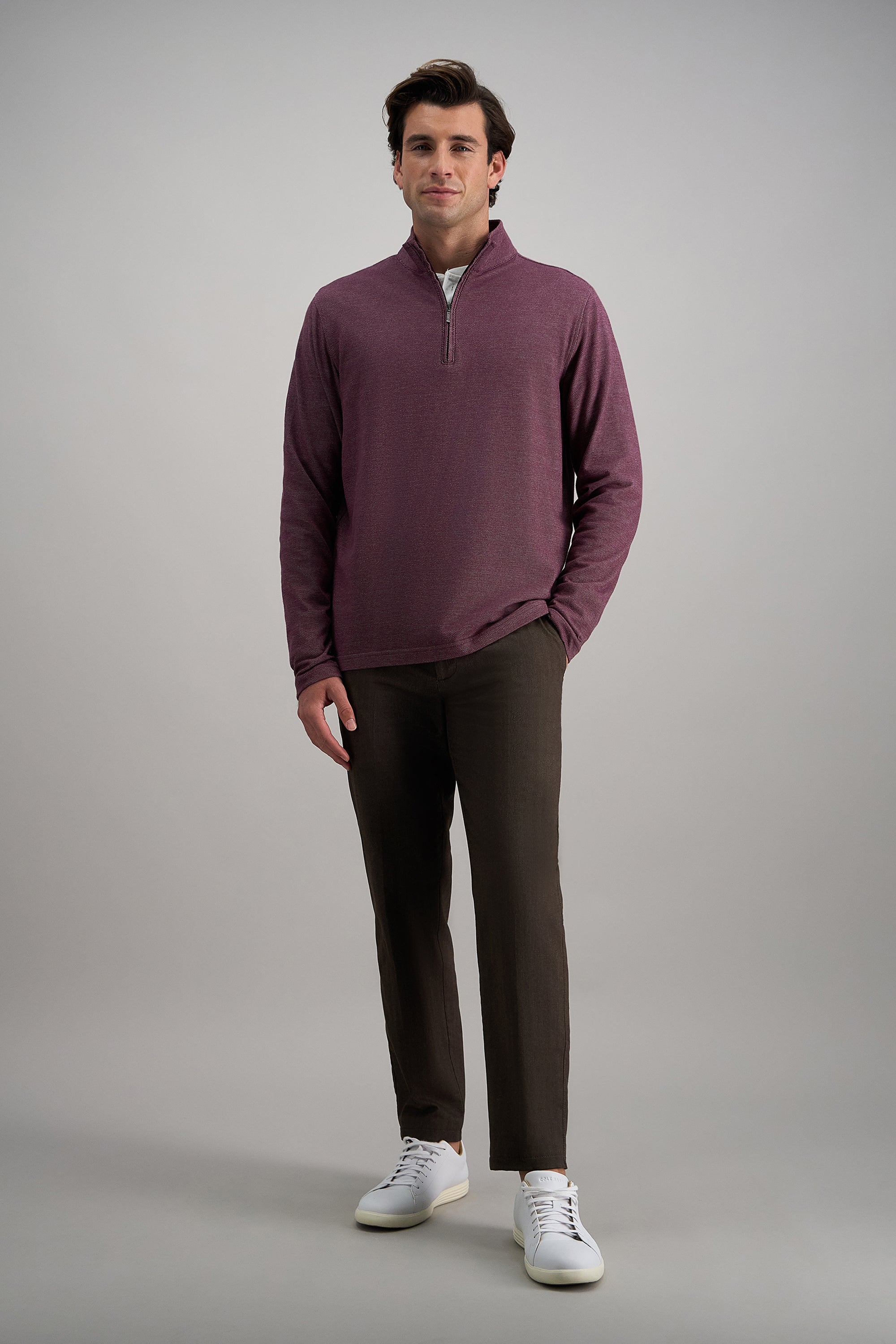 Long Sleeve Quarter Zip, , hi-res
