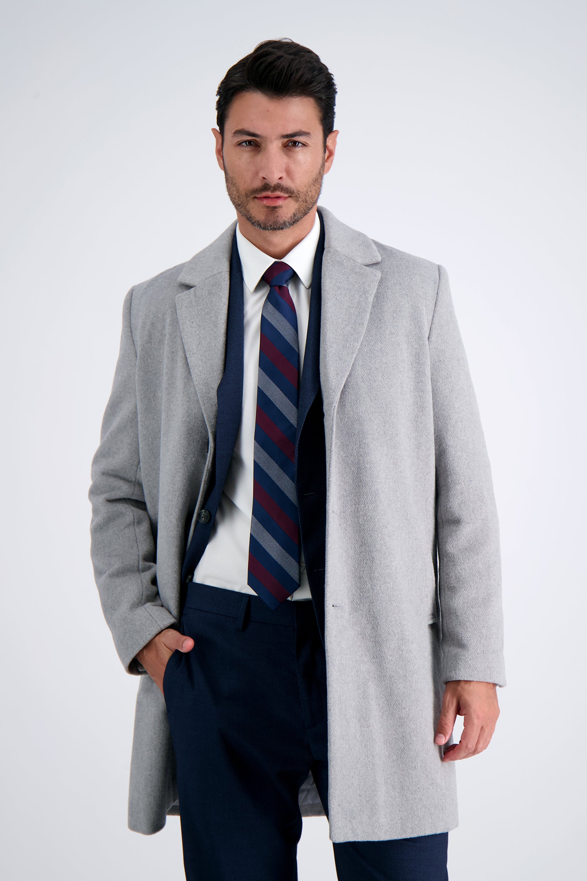 J.M. Haggar Premium Topcoat