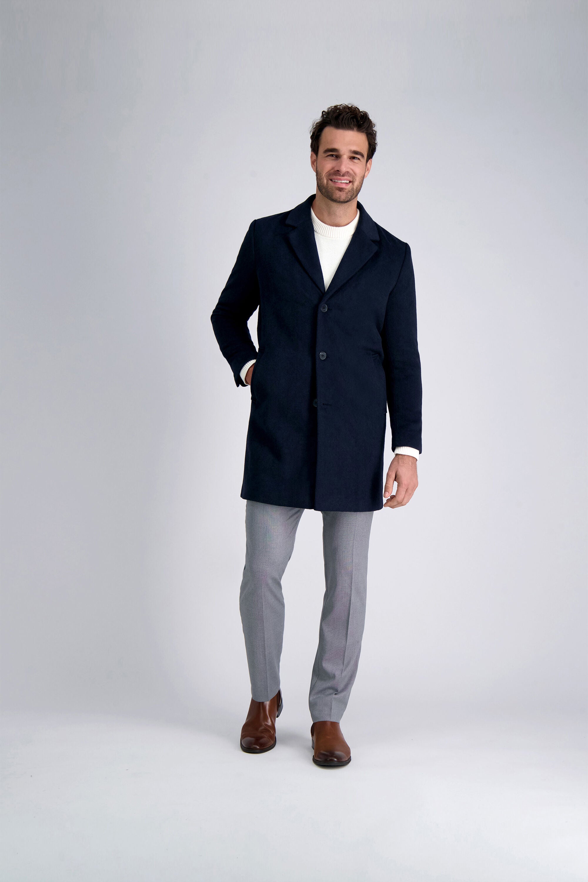 J.M. Haggar Premium Topcoat - Haggar.com