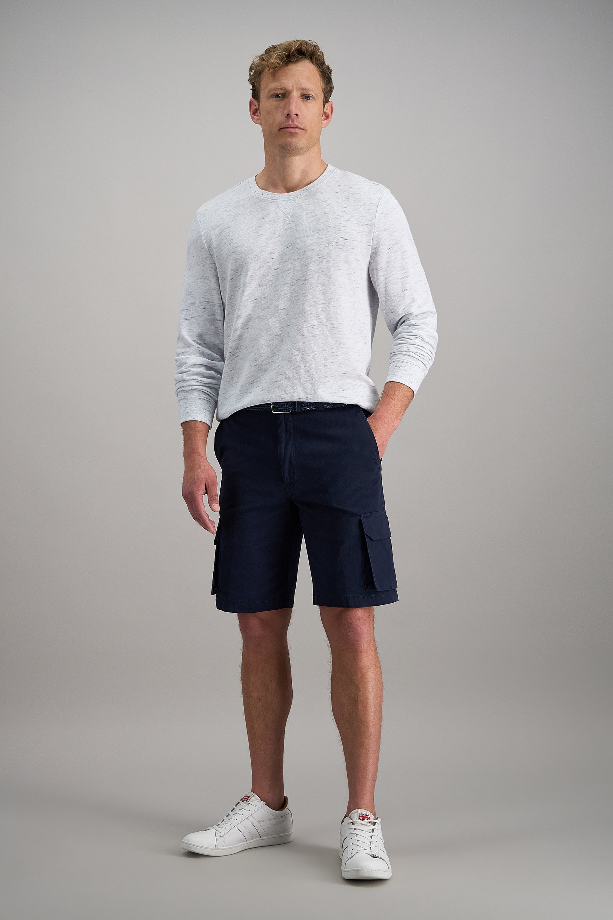 Stretch Cargo Short with Tech Pocketㅤ - Haggar.com