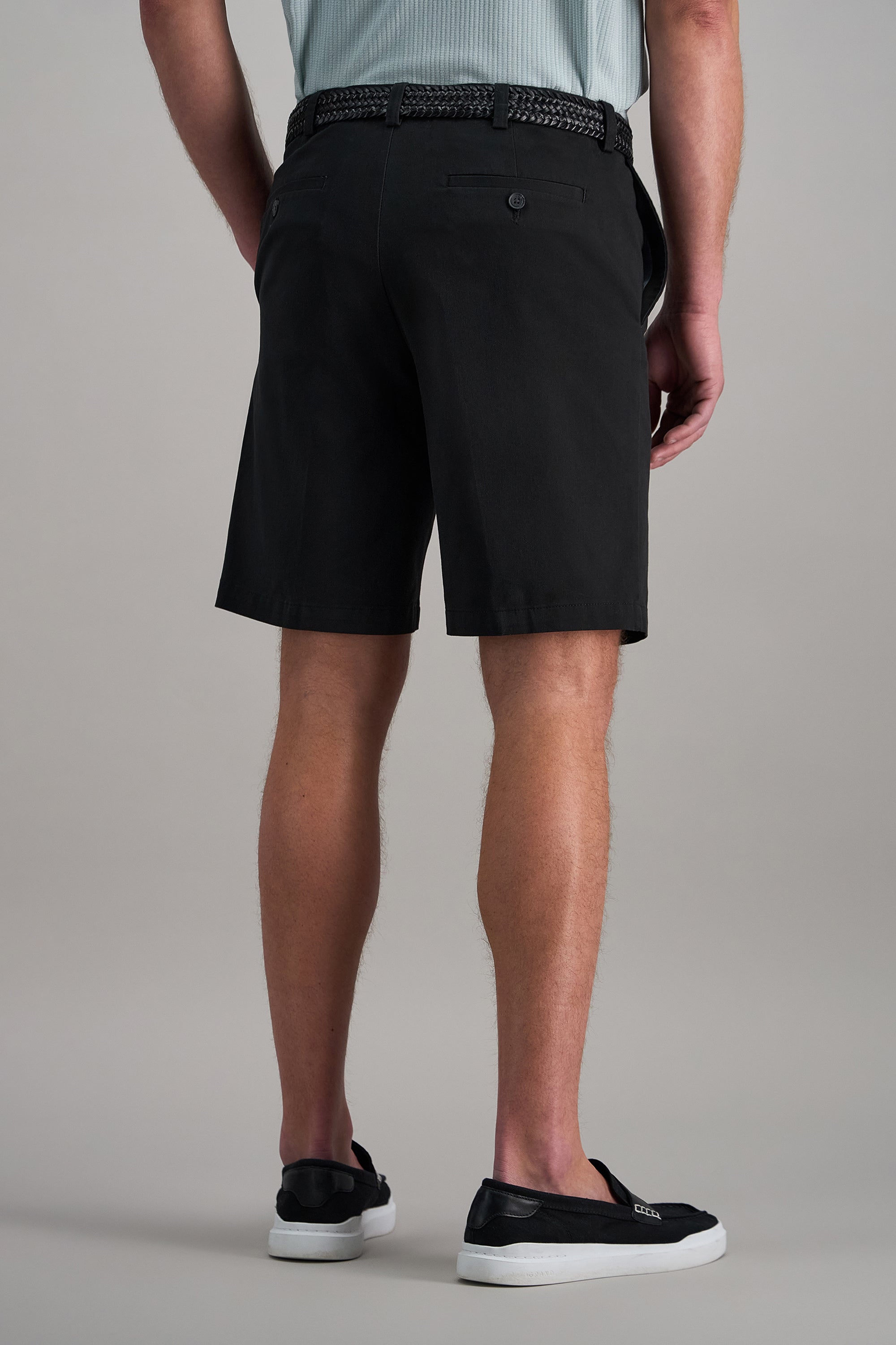 Stretch Chino Shortㅤ - Haggar.com#color_black