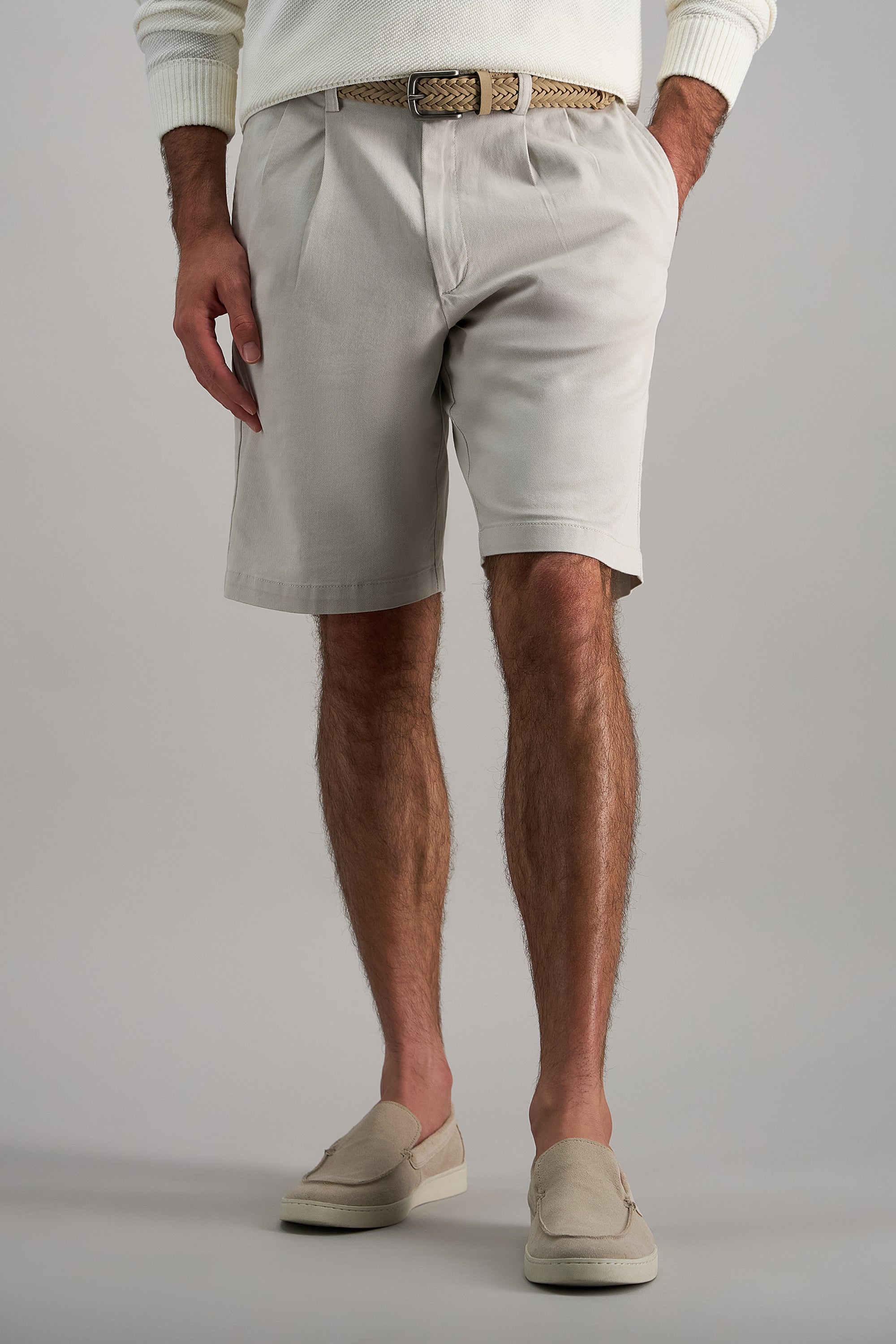 Stretch Chino Shortㅤ - Haggar.com#color_putty