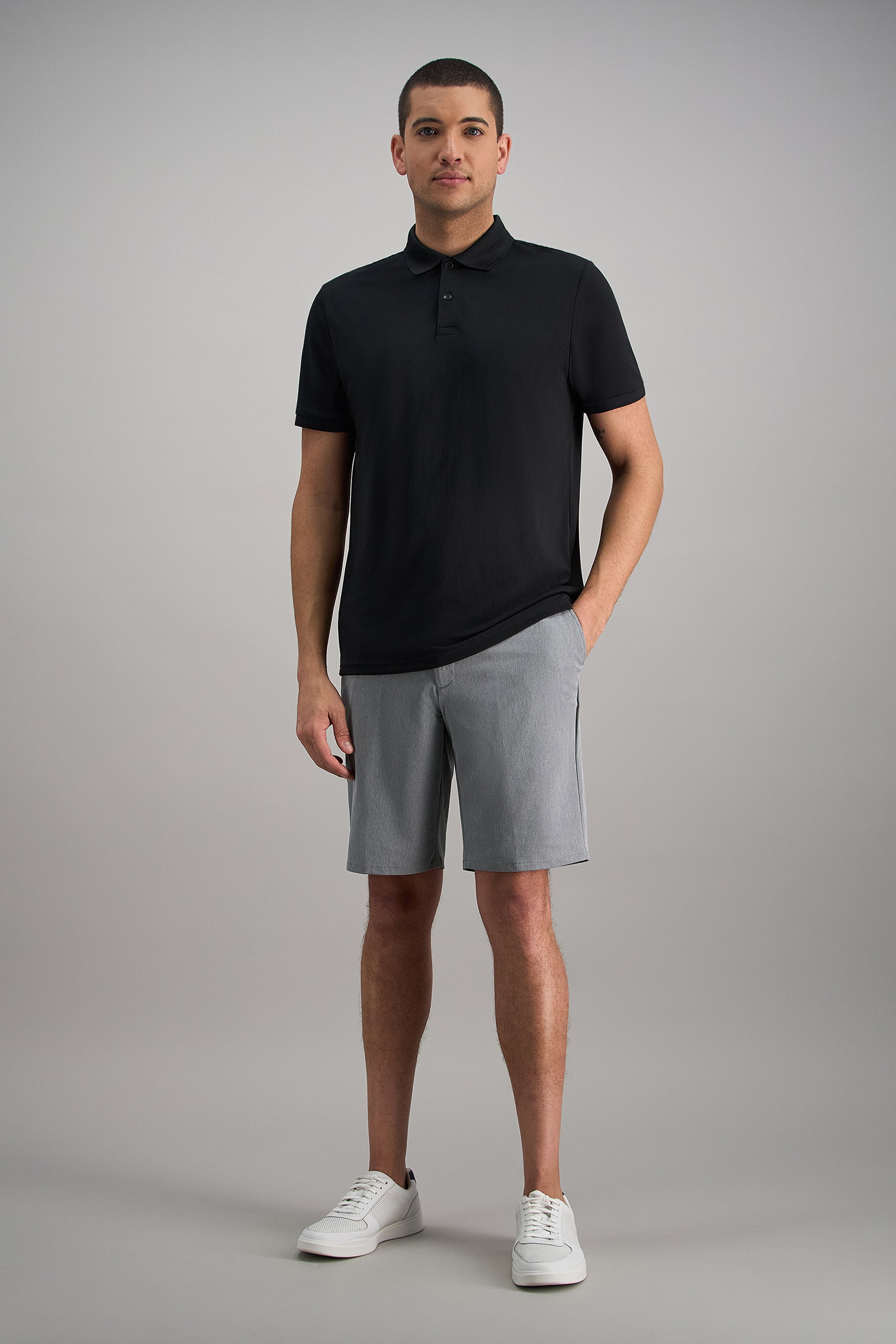 The Active Series™ Melange Board Short - Haggar.com