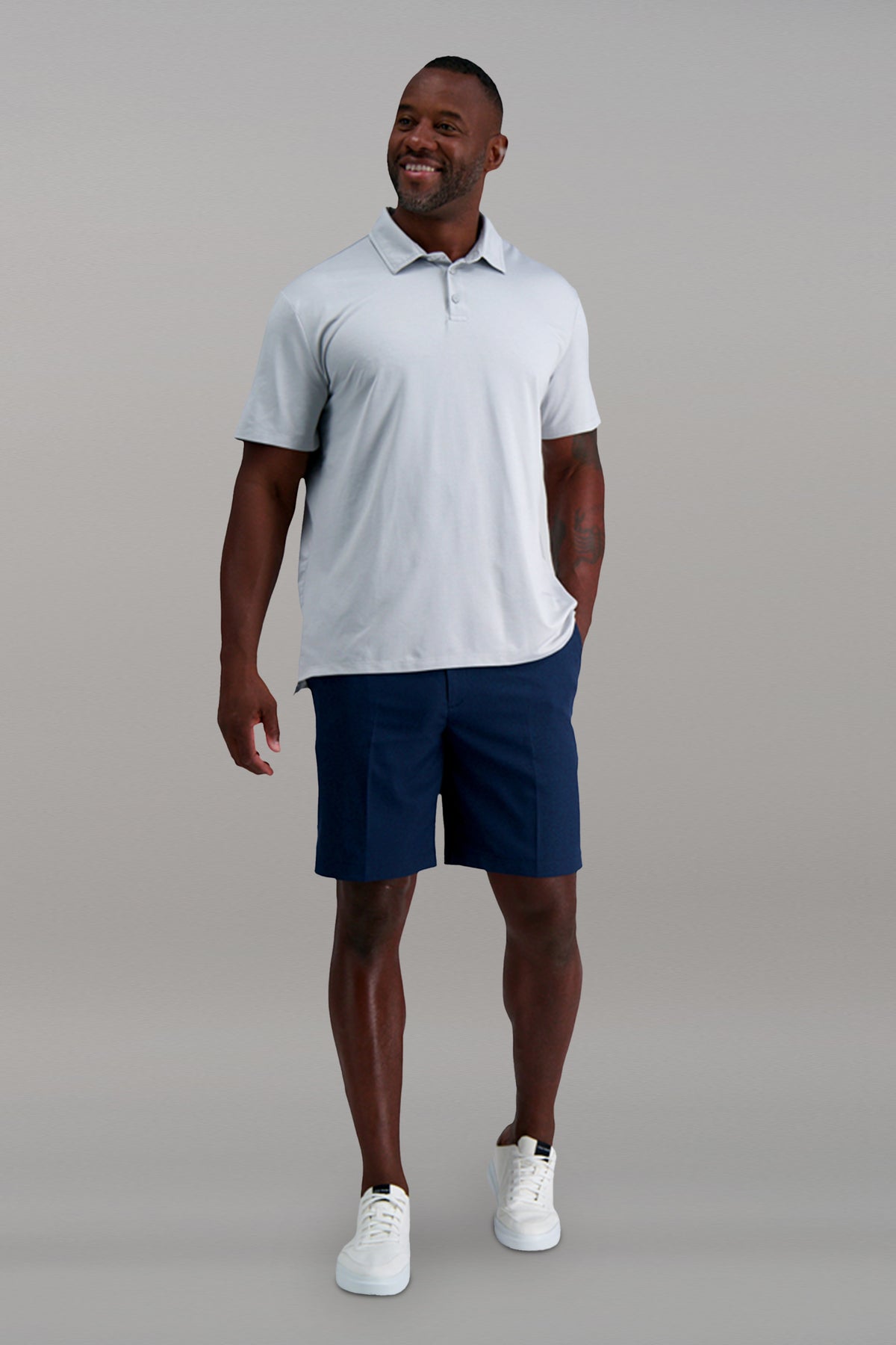 Big & Tall Cool 18® Pro Short - #color_navy