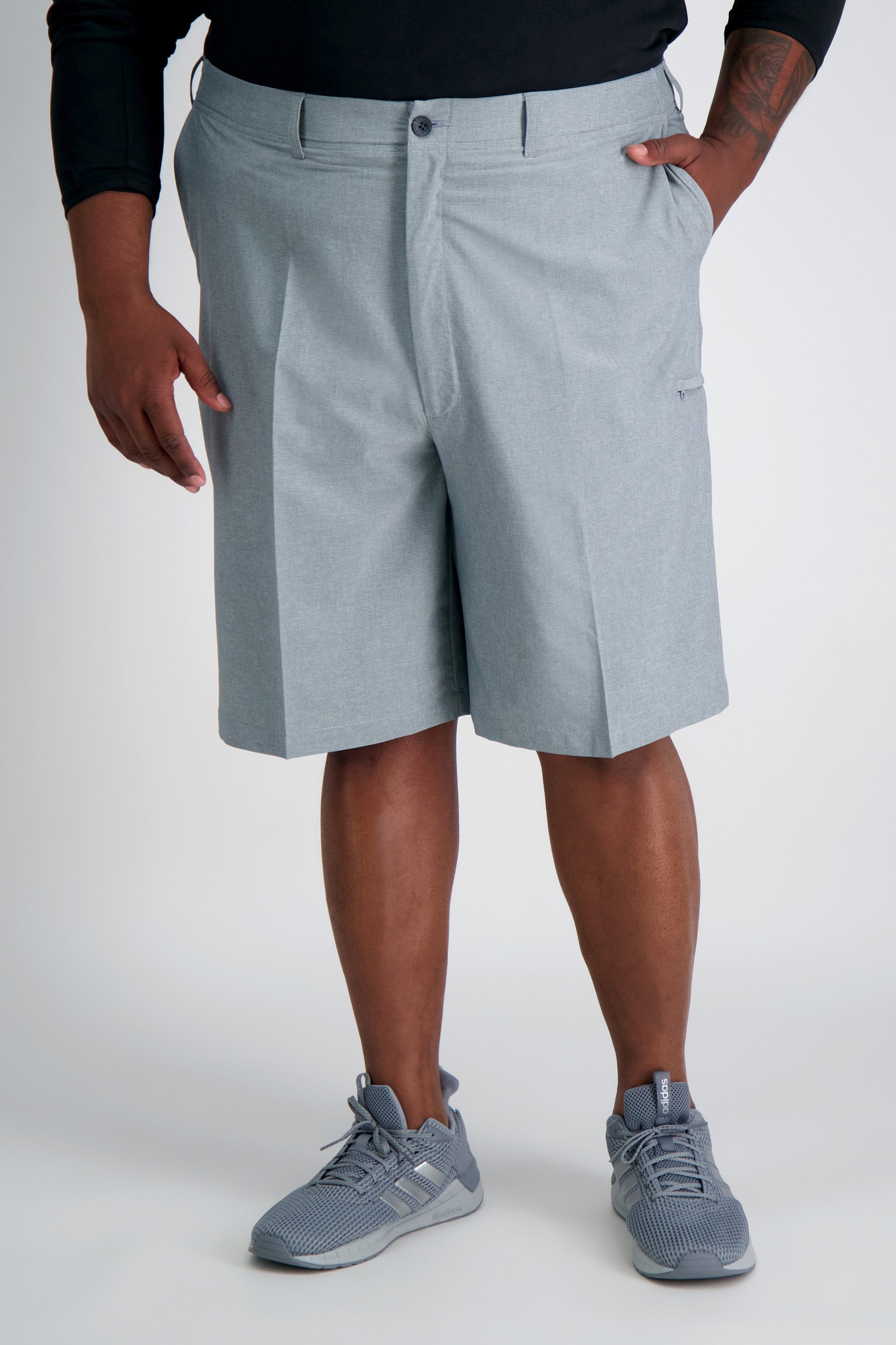 Levi's Big & Tall - Carrier Cargo 2 - Pantaloncini Cargo Verde Scuro In Tela Con Tasche